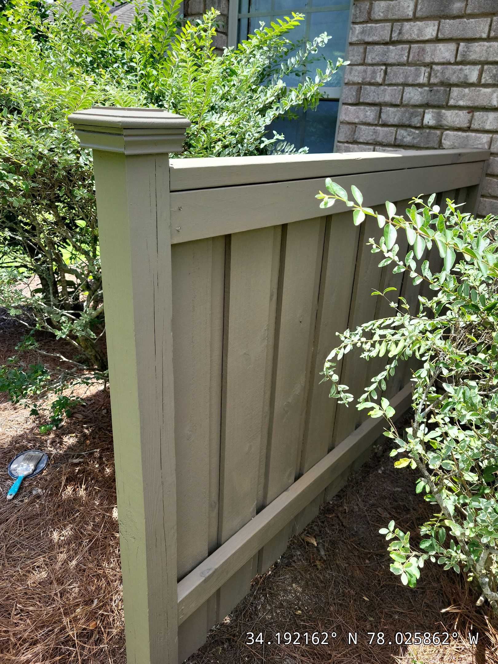 Fence Repair at Jefferson Landing in Leland, NC by RGR Construction and Roofing, LLC