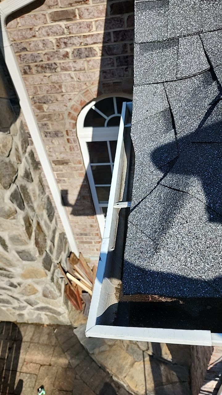Gutter guard instalation  by Power Wash Masters LLC