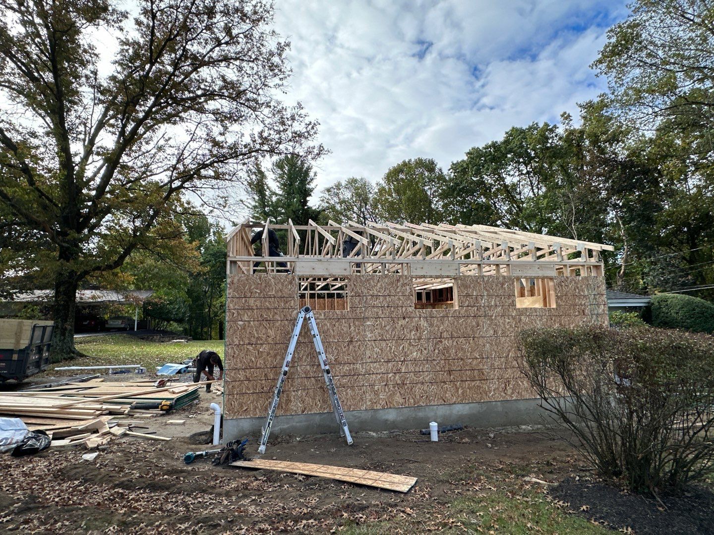 Garage Addition Project in MD by Bec Construction Llc
