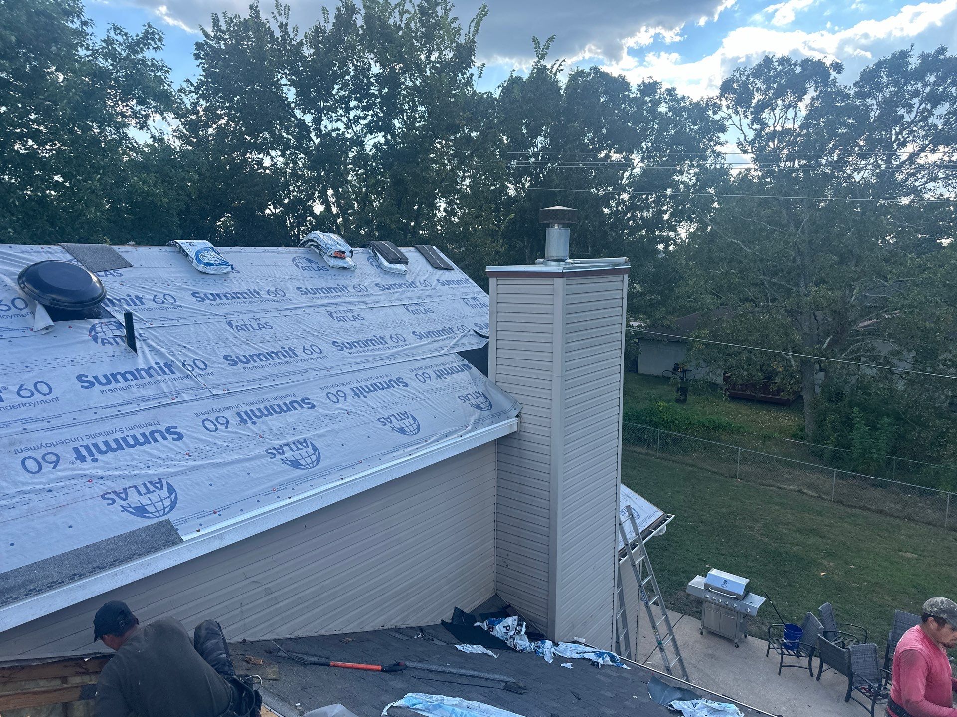 Residential Roofing + Gutter & Downspouts Install  by Titan Commercial & Residential Roofing 