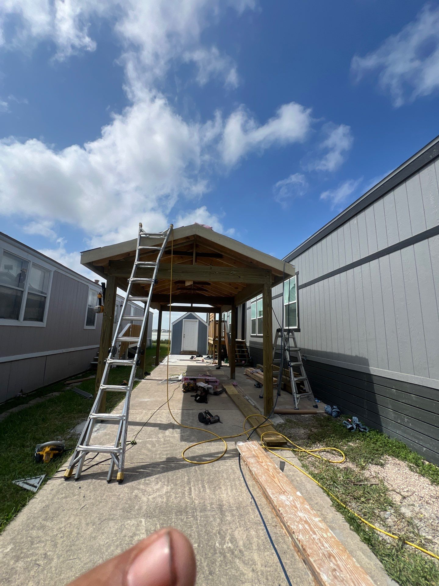 Mobile Home in Paradise by Bayfront Roofing and Construction