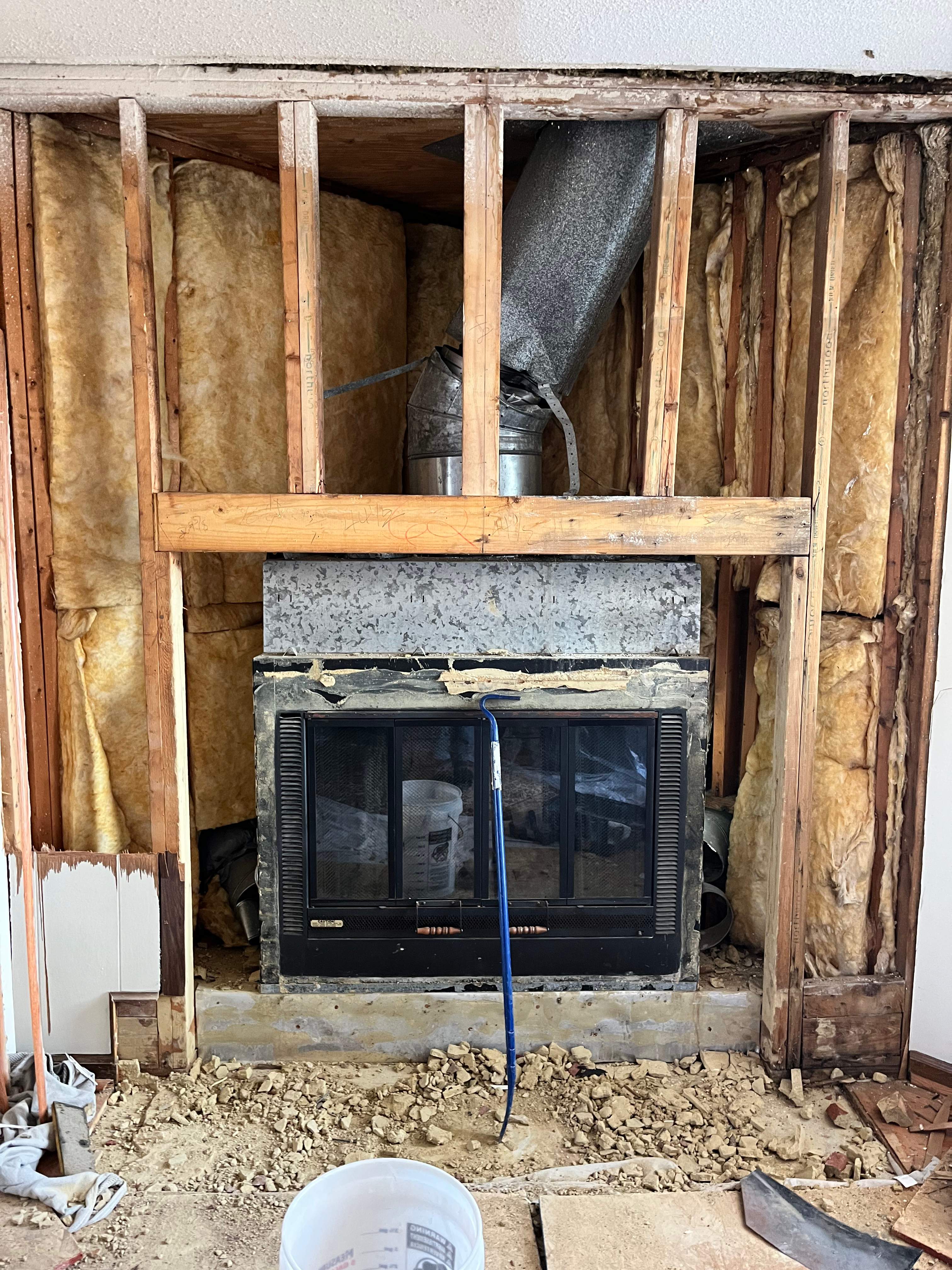 Wood Fireplace Installed in Virginia Beach by Premier Chimney and Roofing