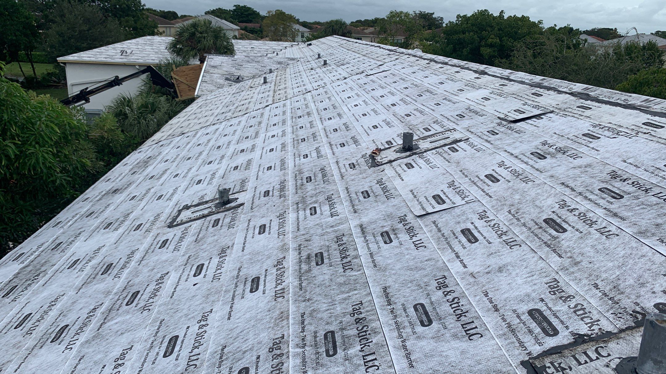 Residential Roofing Installation using Eagle Roofing Tile by BLUES BROTHERS ROOFING