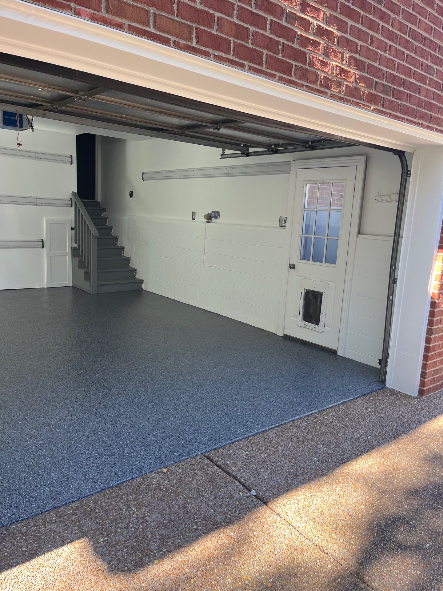 Garage Floor Coating using Nightfall by My Garage Floor Guys