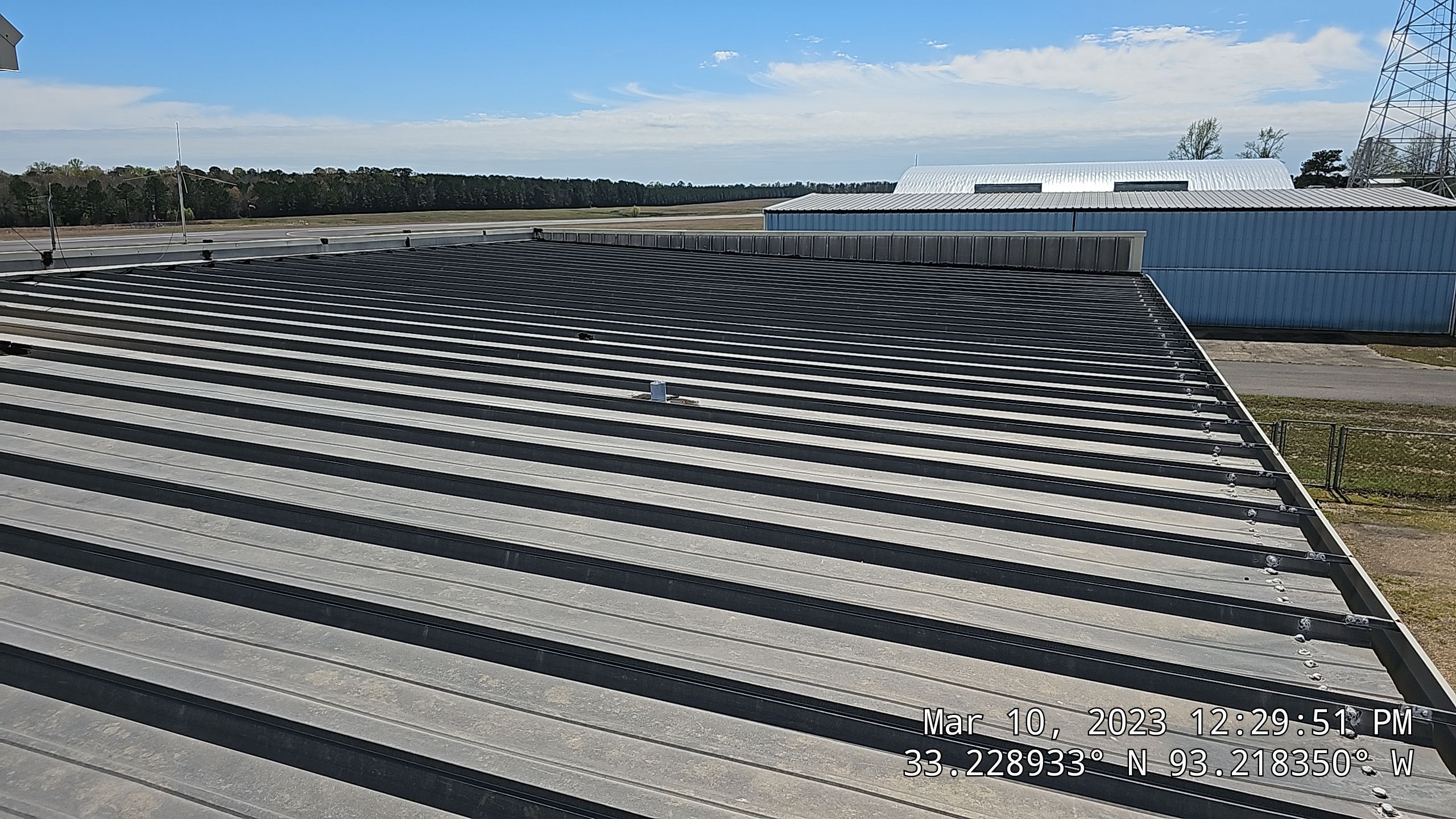 Magnolia Airport Terminal by Hostetler Roofing