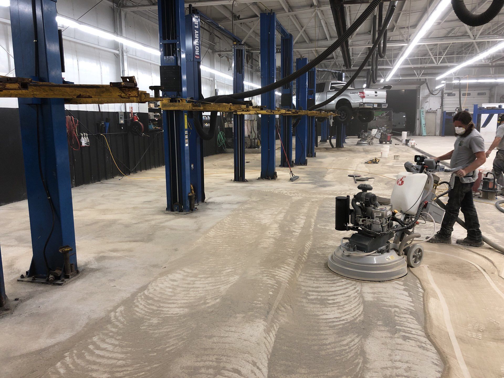 Commerical  using Domino by Fantastic Floors by Miller Custom Exteriors 