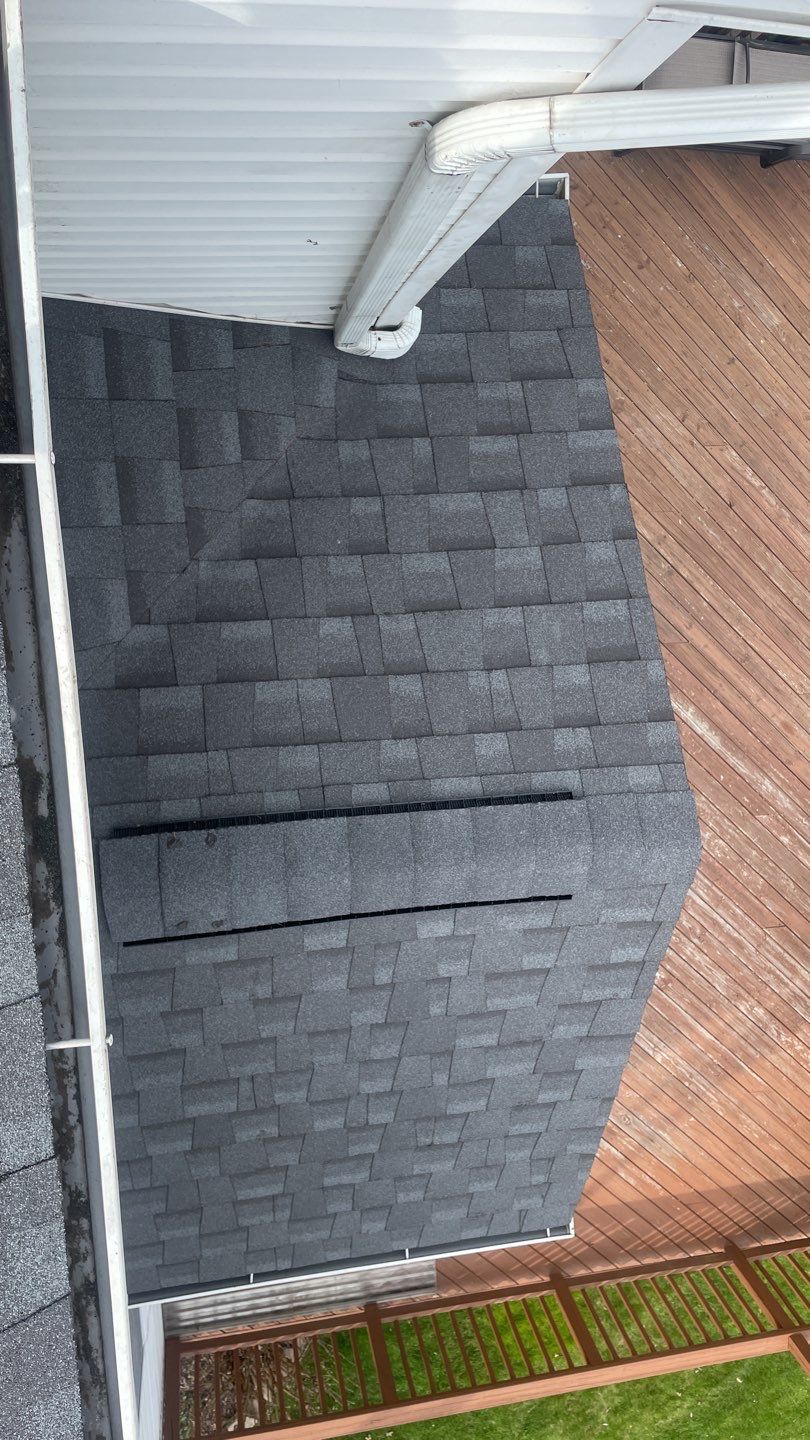 Solar Roof Replacement using GAF Timberline Solar Shingles by American Home Contractors