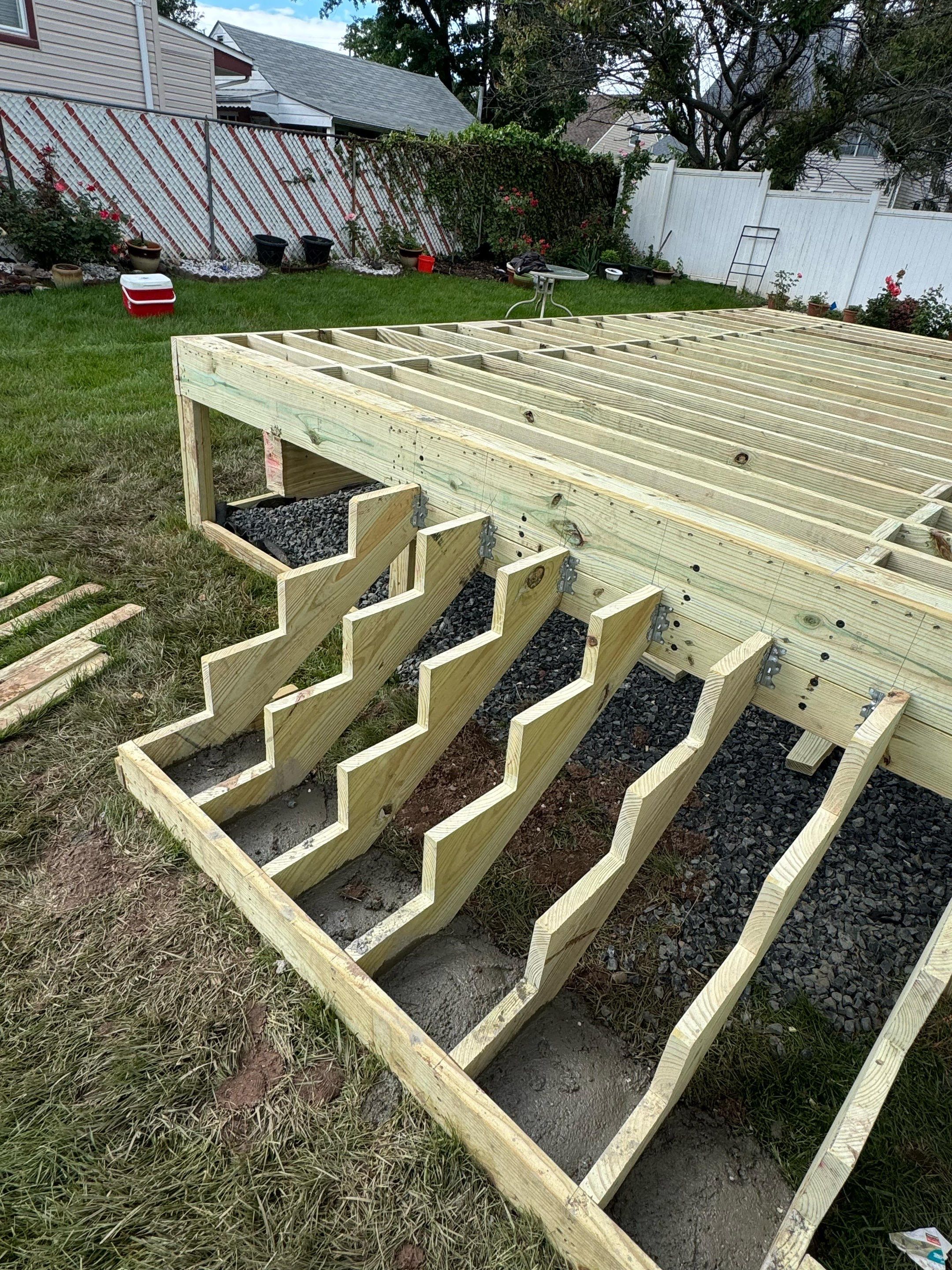 Project in Woodbridge Township by deck guardian