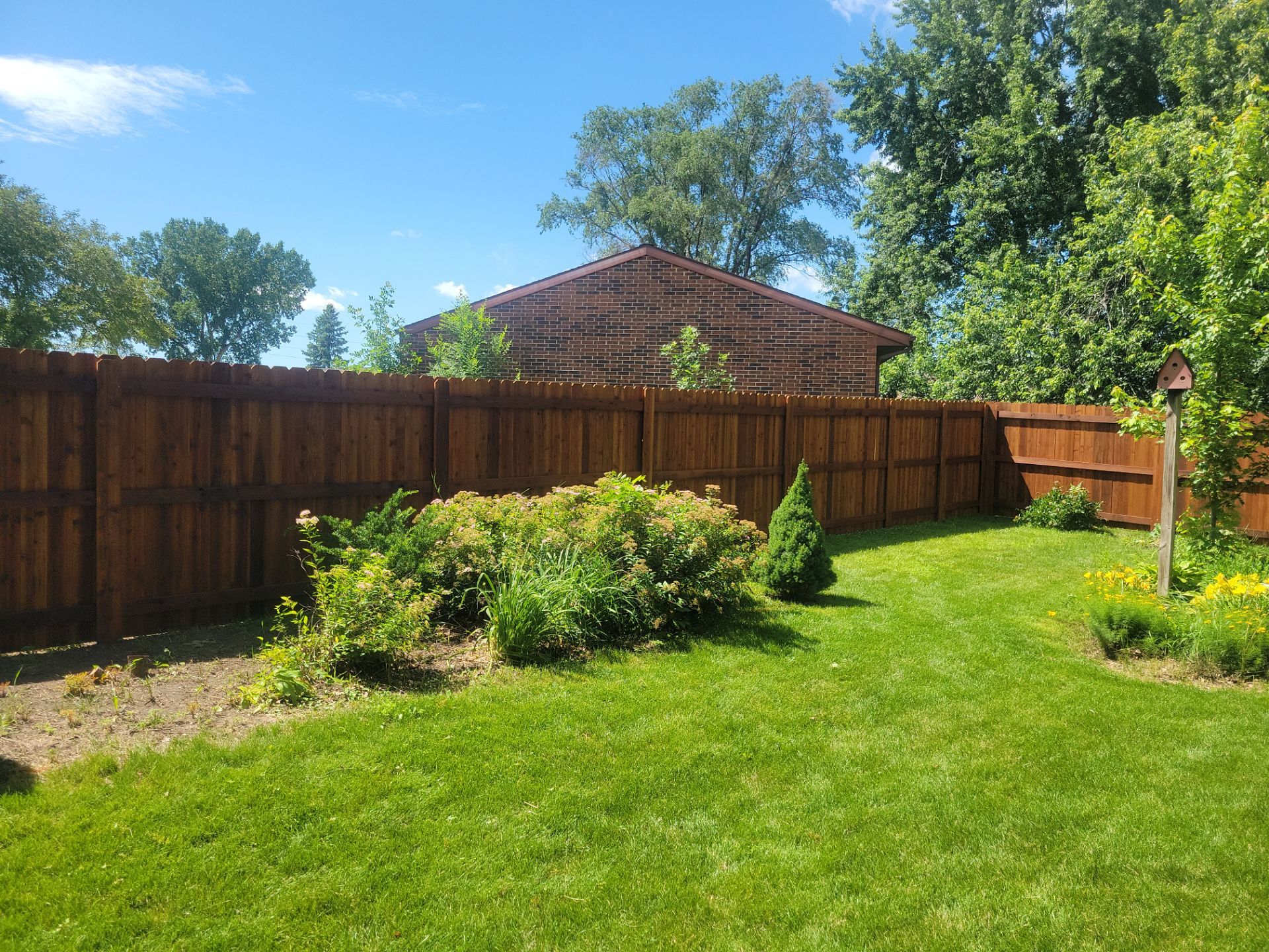 Project in Janesville by Perfect Picket Fence and Stain