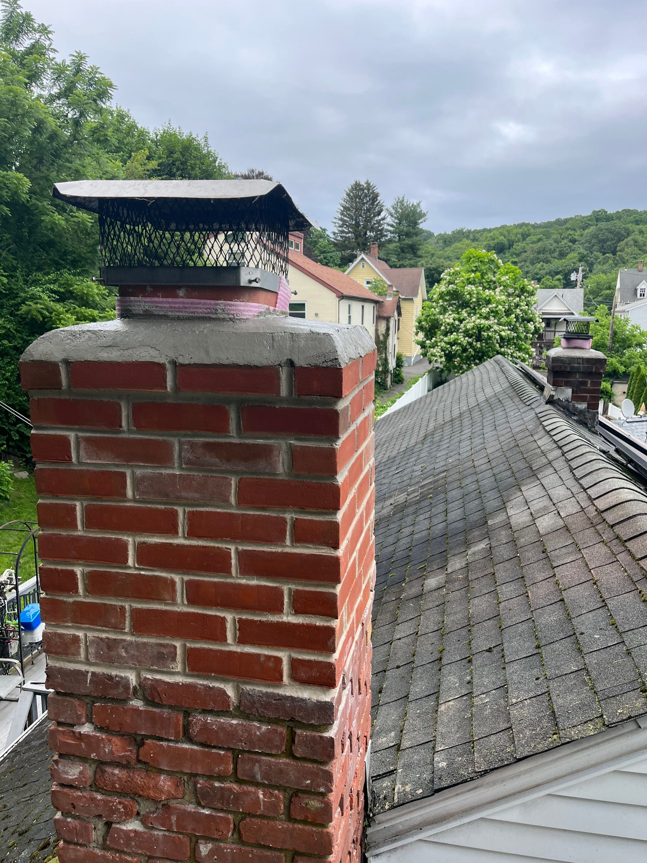 New Siding & Partial Chimney Rebuild by Regal Renovations