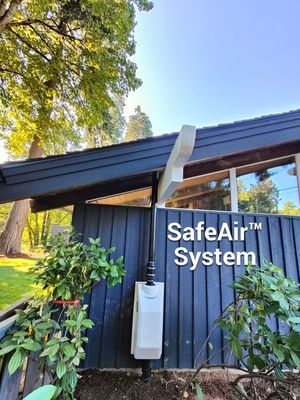 Outside RadonWell™ SafeAir™ System