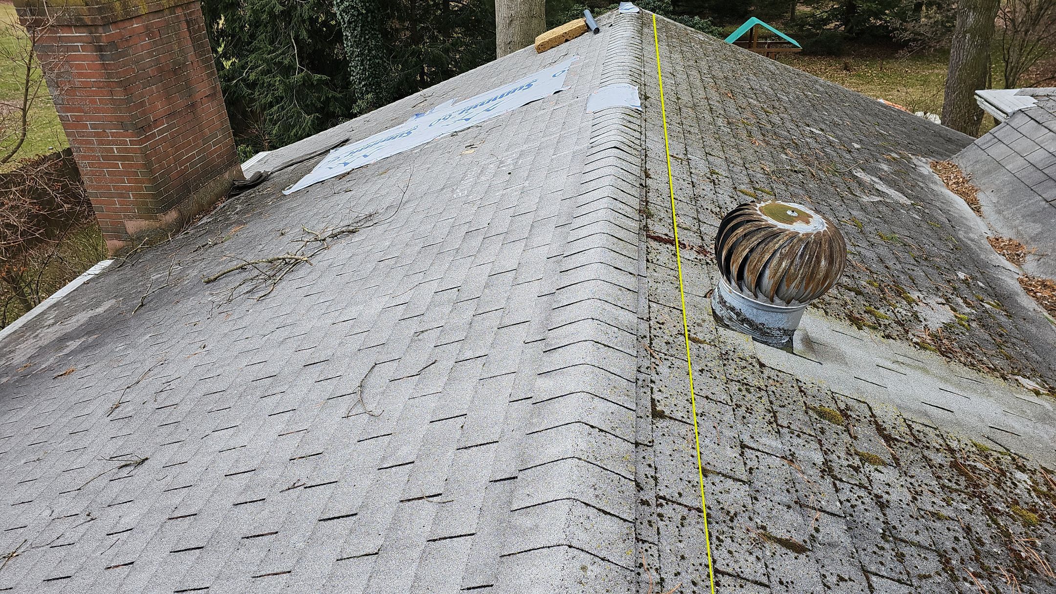 Atlas Pinnacle, Color, Burnt Hickory, Drip Edge, Color, Royal Brown by Eagle Eye Roofing