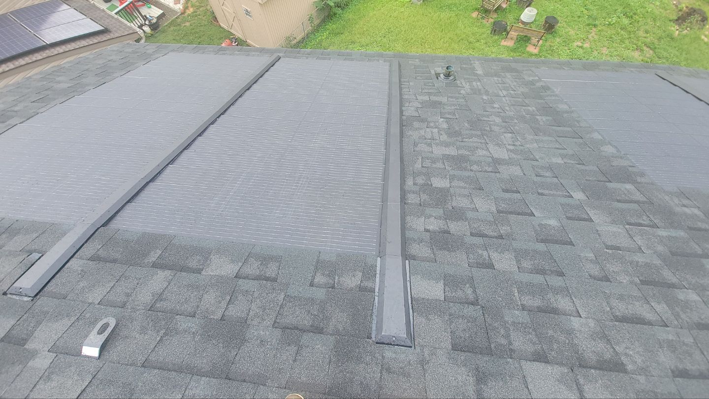 Roof and Solar Installation using GAF Timberline Solar HDZ by ExteriorPros