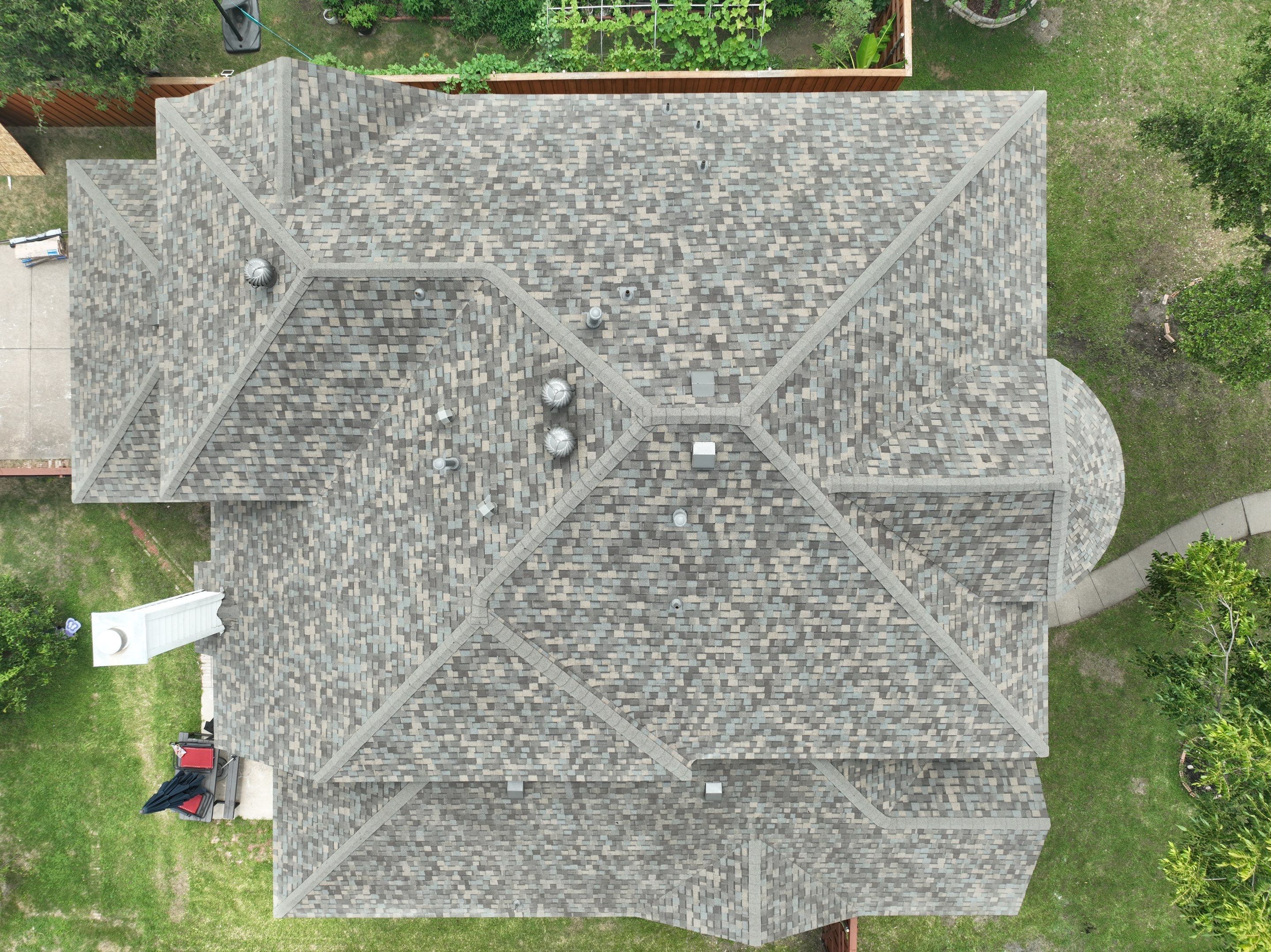 Residential Roofing Installation using CertainTeed Landmark MaxDef Weathered Wood by OneSource Roofing and Restoration