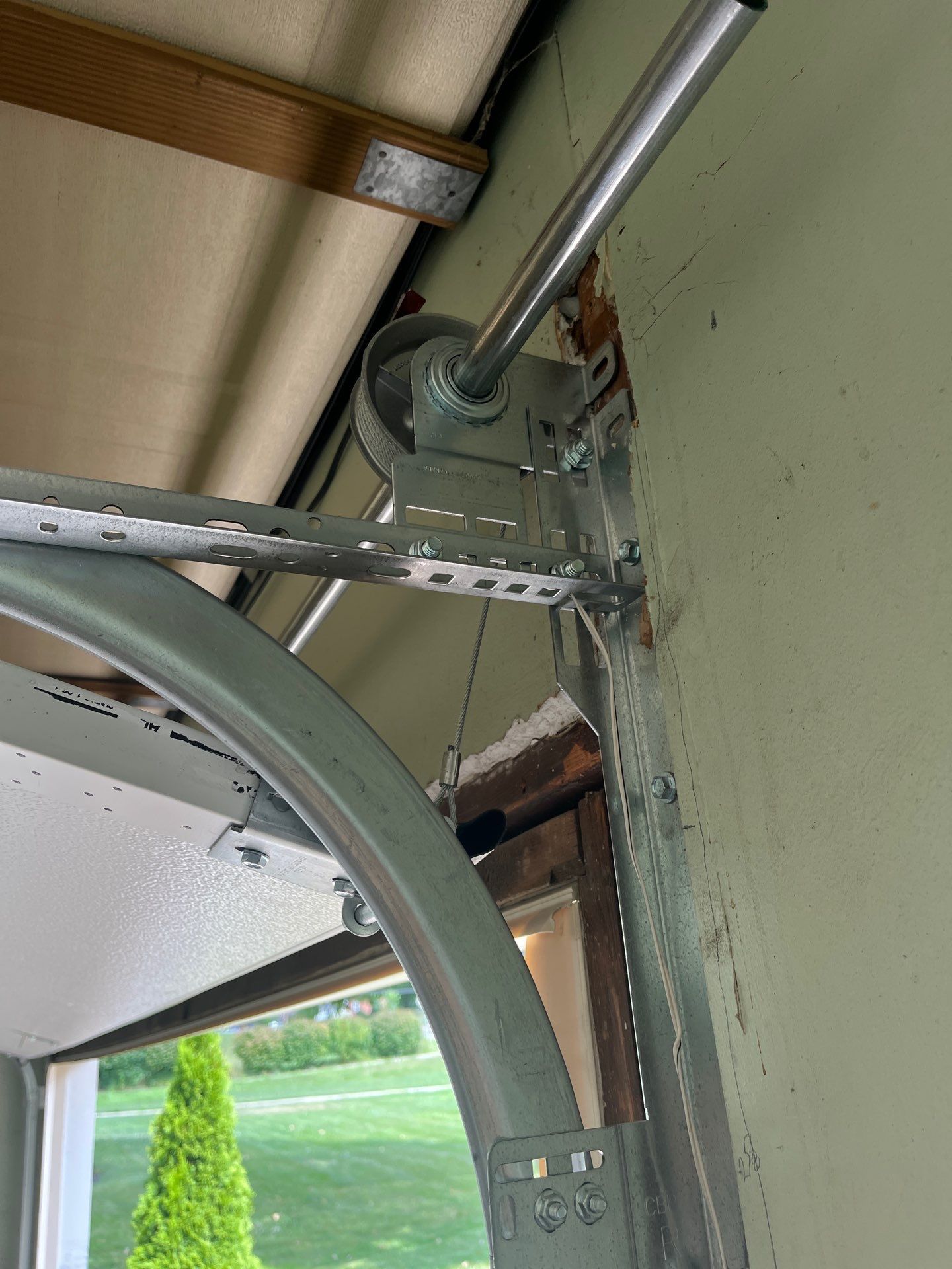 New Sectional Garage Door and Chamberlain Opener Installation in Canton by Ohio Garage Door Repair
