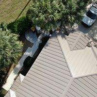24ga 1" Nail-Strip Buckskin  by Total Roofing System The Metal Roof Experts