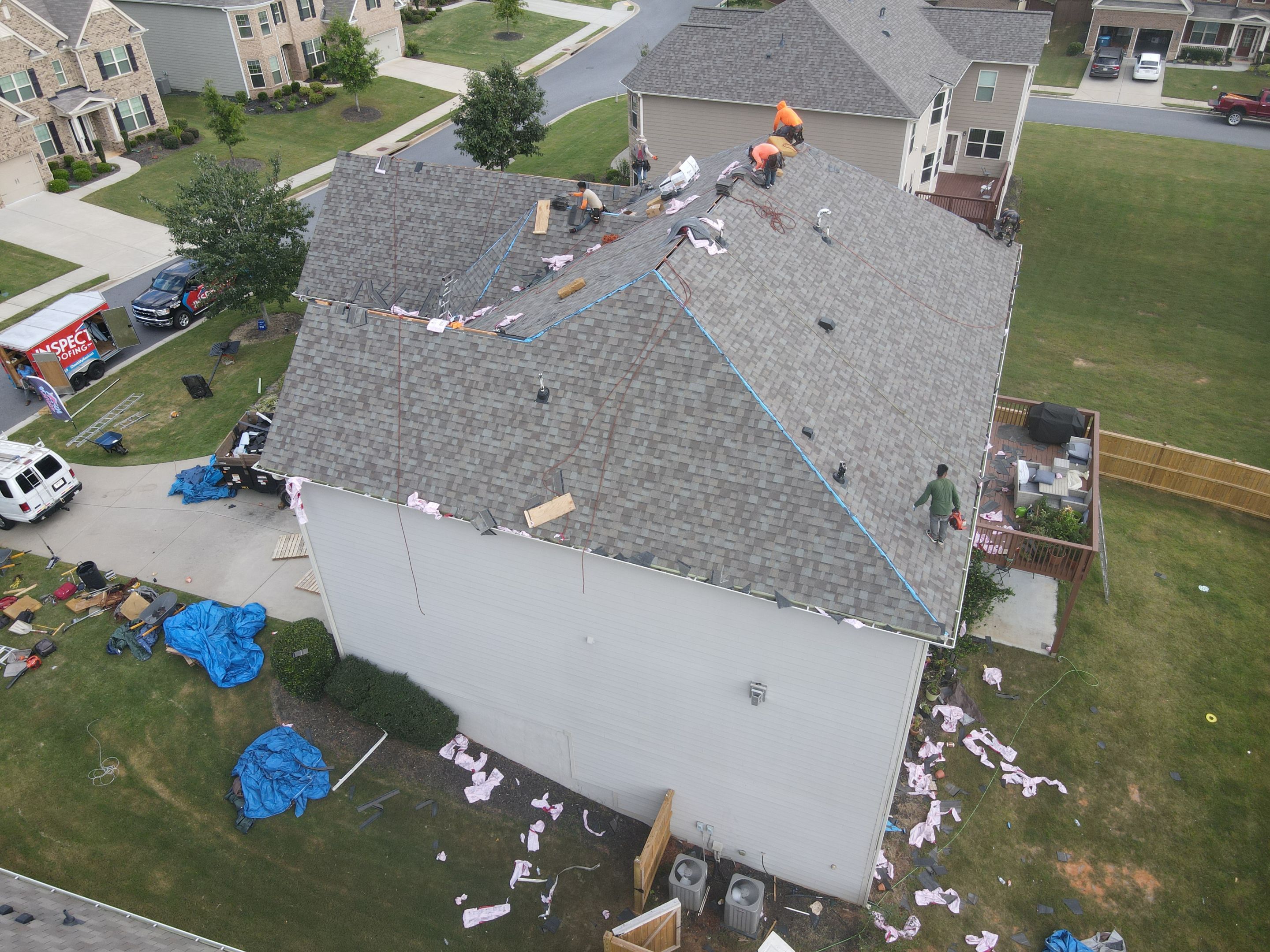 Residential Roofing Installation by Inspector Roofing and Restoration