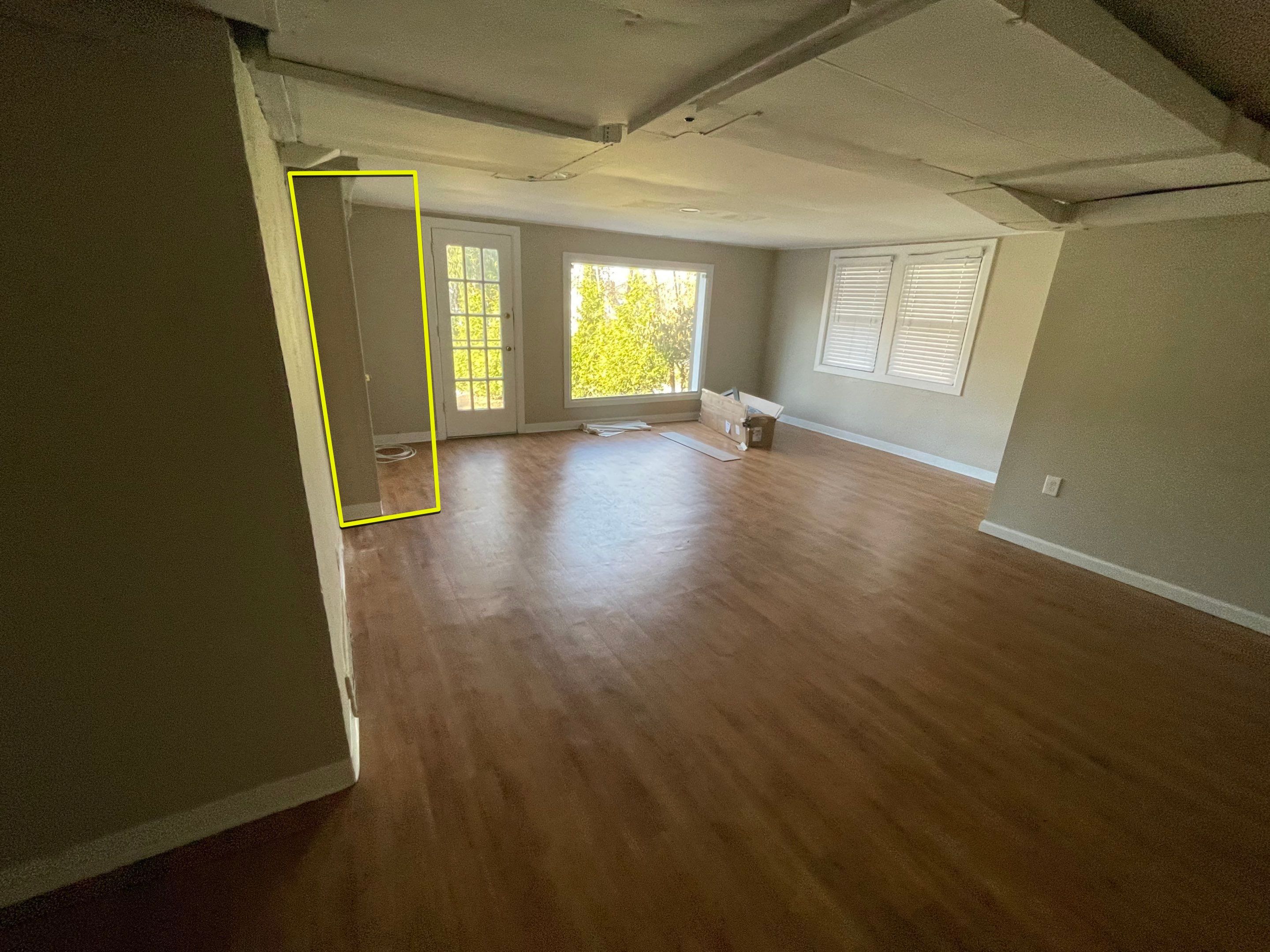 Basement Remodel using Tile by Home Concepts Construction