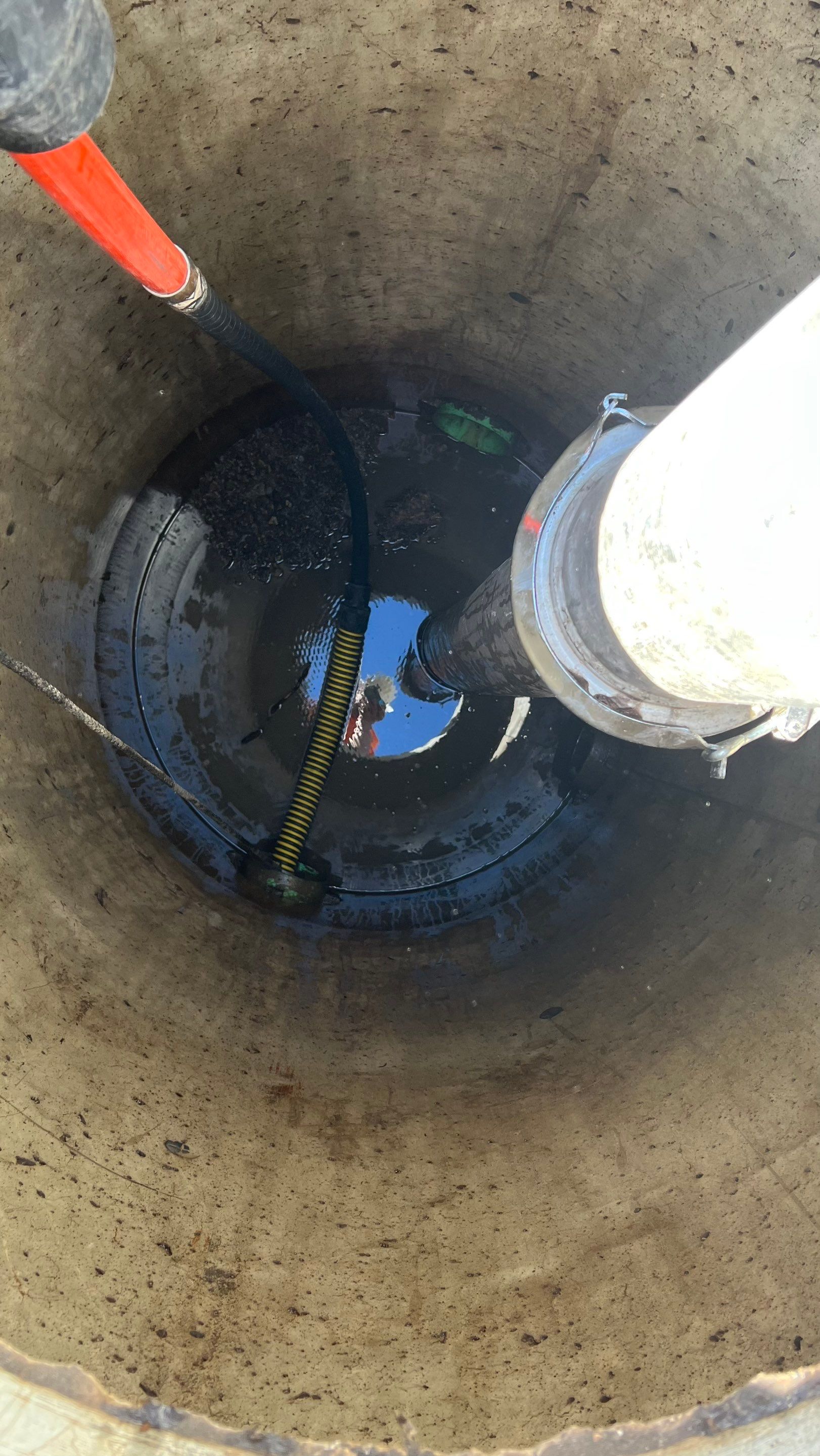 New Construction Sewer System Cleaning by APS Power & Water