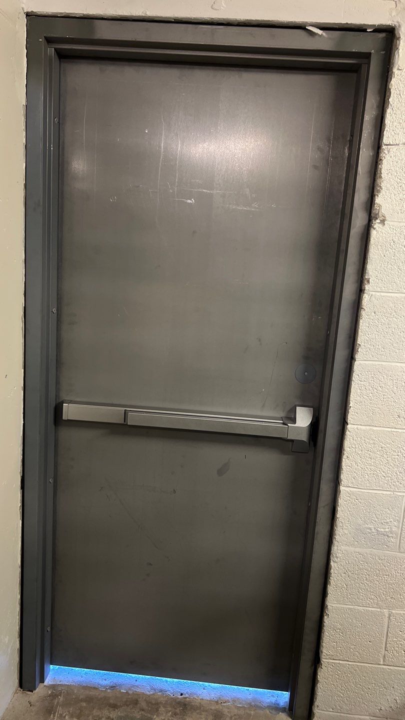 Commercial Stairwell Door Replacement & Hollow Metal Door Retrofit – Pompano Beach High-Rise by The Door Doctor of South Florida, Inc.