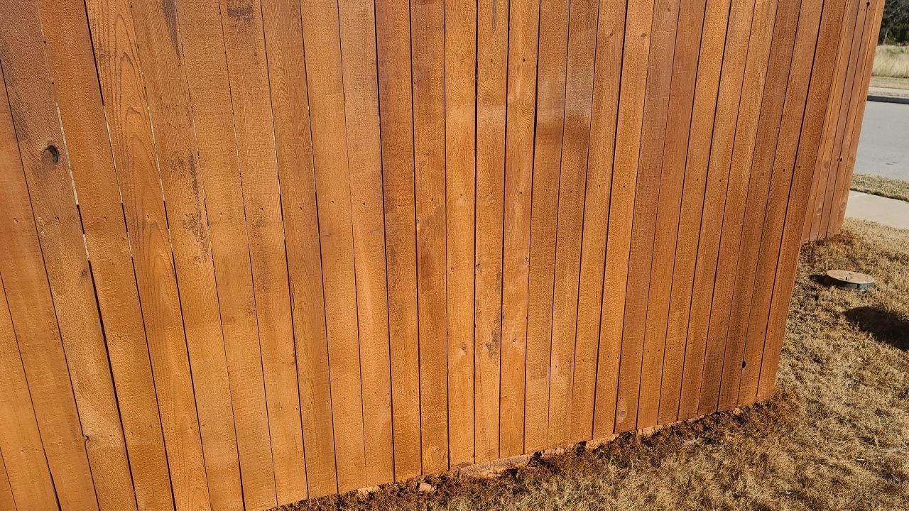 Cedar Privacy Fence Restoration and Roof Inspection in Leander by Caliber Restoration LLC