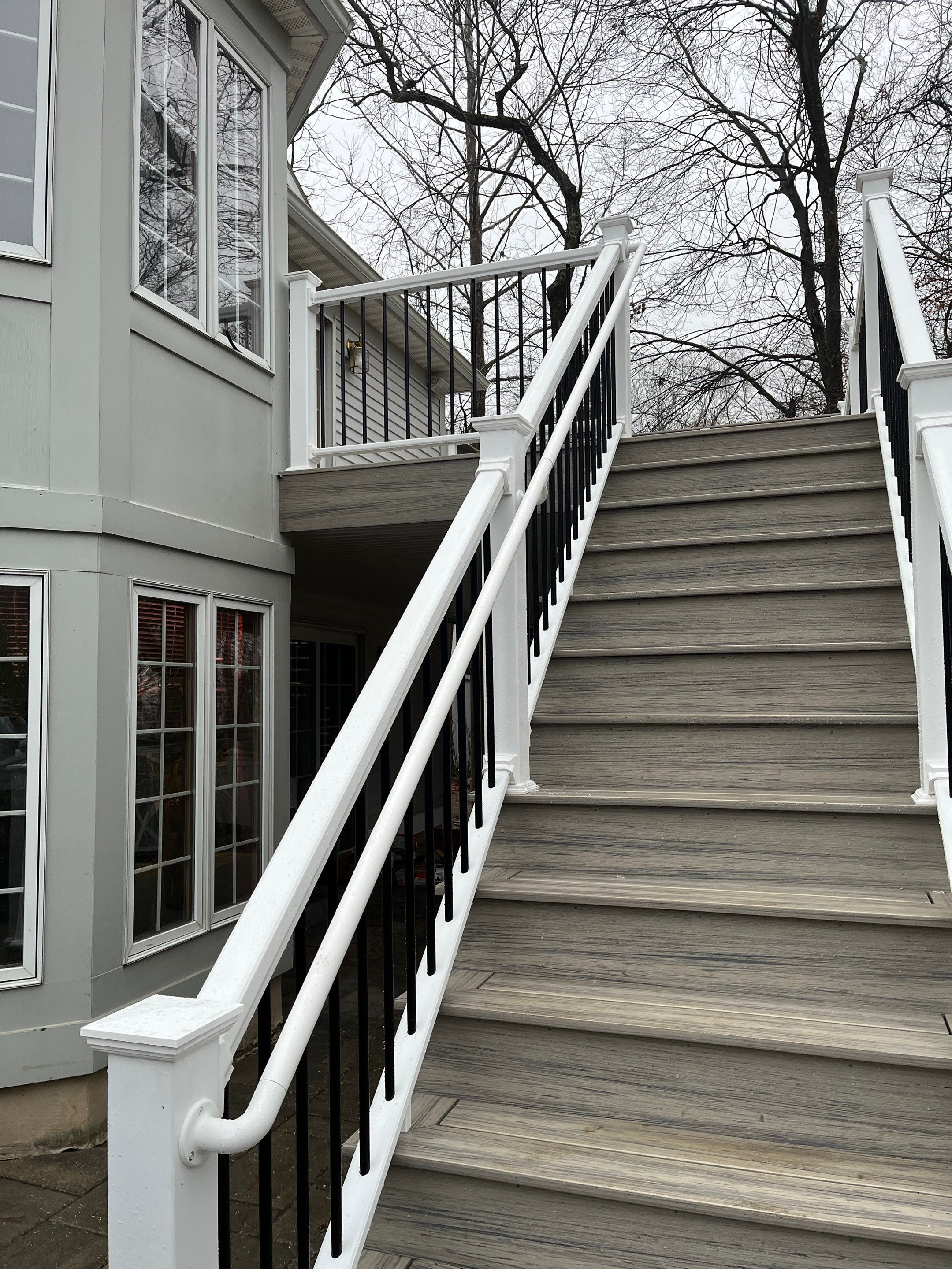 Custom deck using Deckorators by Burke Home Services