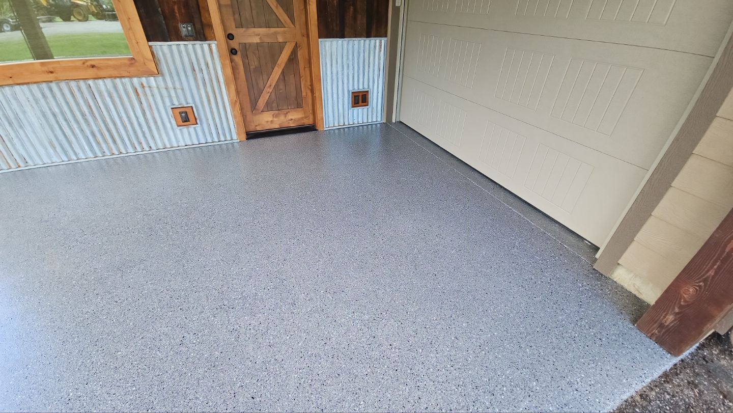 Patio Transformation using Shale Hybrid by Croc Coatings, LLC