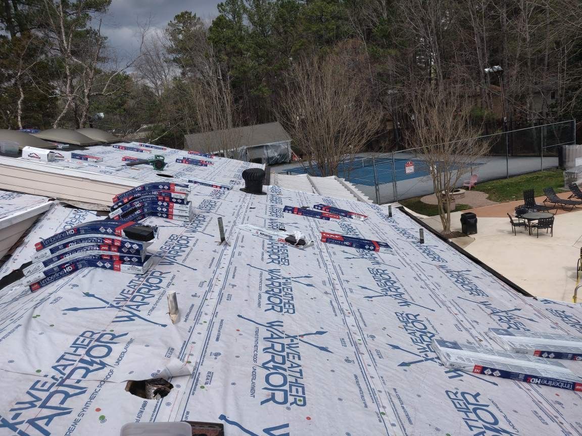 The Forest Apts. - Club House - Re-Roof by American Roofing NC