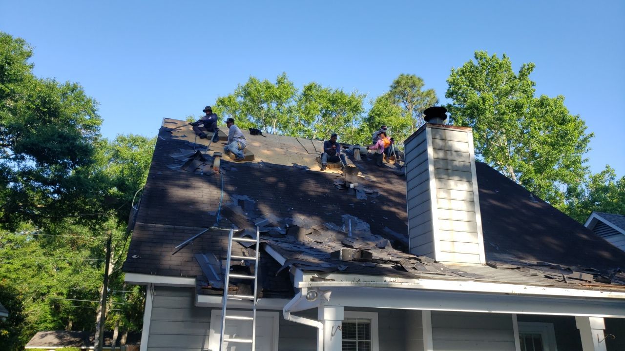 Residential Roofing Installation using Roof Replacement by American Roofing & Construction LLC