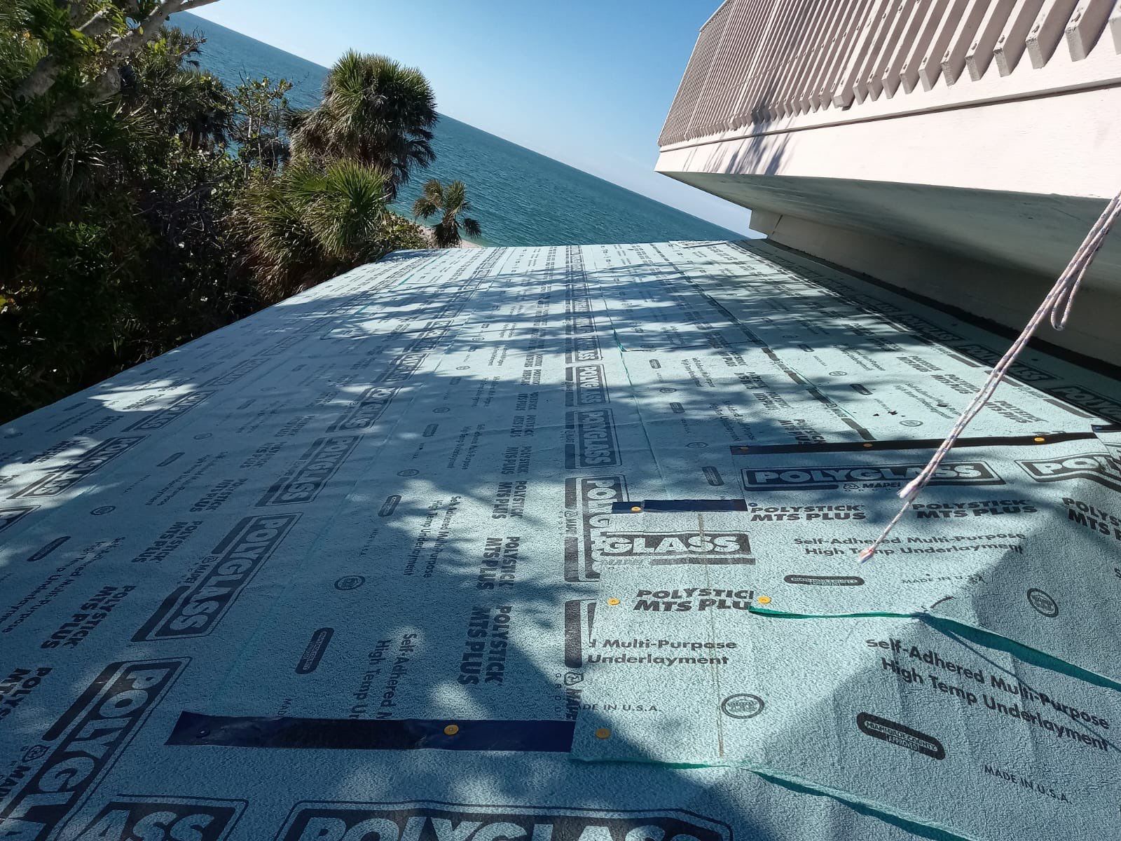 Residential Roofing Installation using Gulf Coast Metals Gulf Seam Panels by Four Peaks Roofing