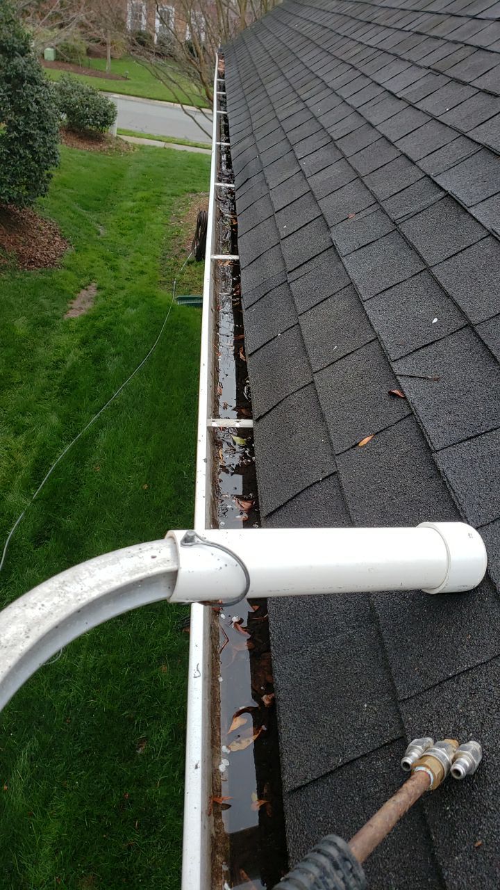 House Wash using cleaner by Power Wash Masters LLC