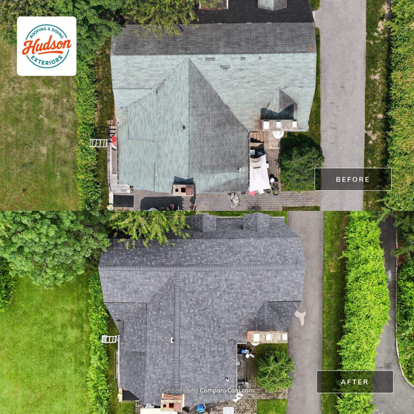 Project in New Rochelle by The Energy Efficient Roofer & George's Seamless Gutters