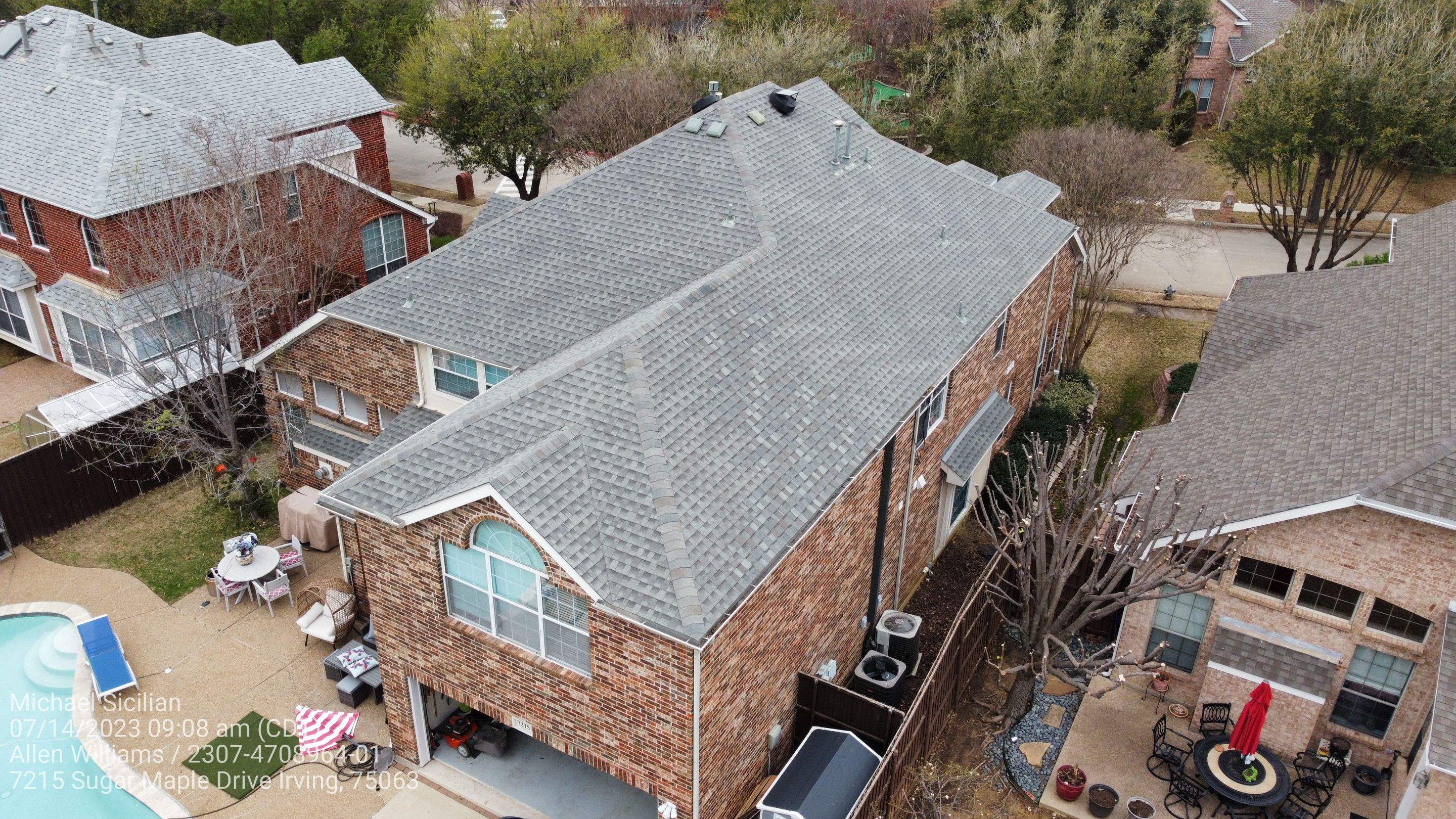 Project in Irving by Zeus Exteriors