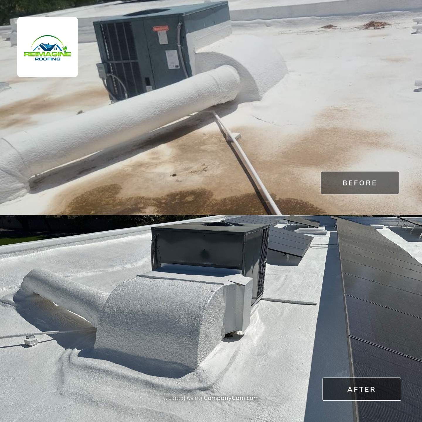 Spray Polyurethane Foam by Reimagine Roofing