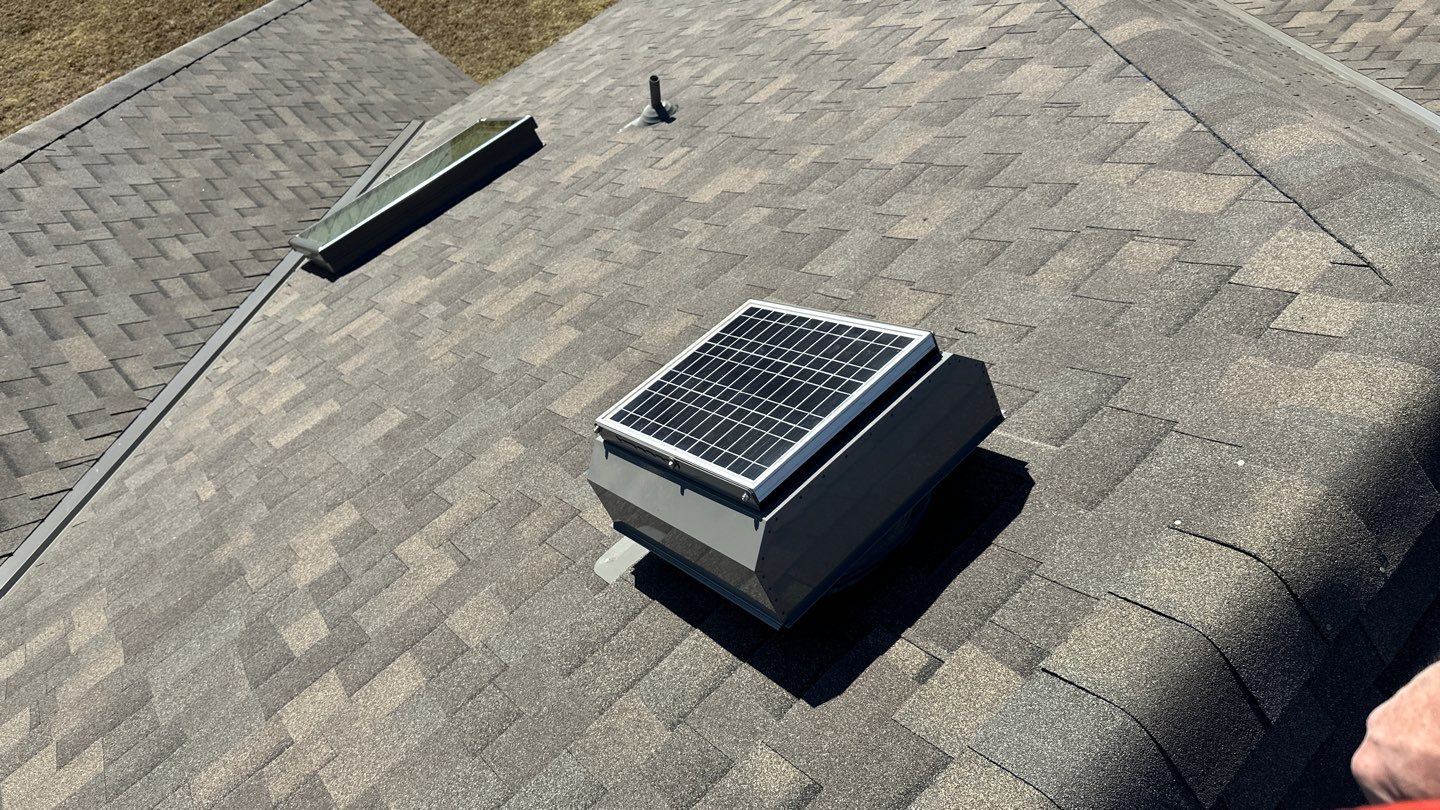 roof & vent replacement & skylight flashing replacement in Edmond by McCann's Roofing and Construction