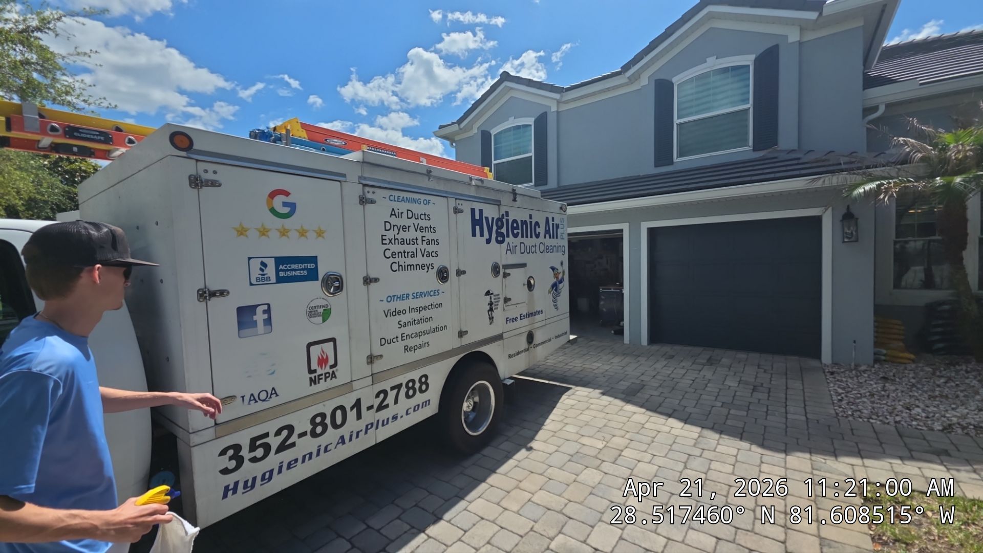 Air Duct Cleaning in Winter Garden by Hygienic Air, Inc