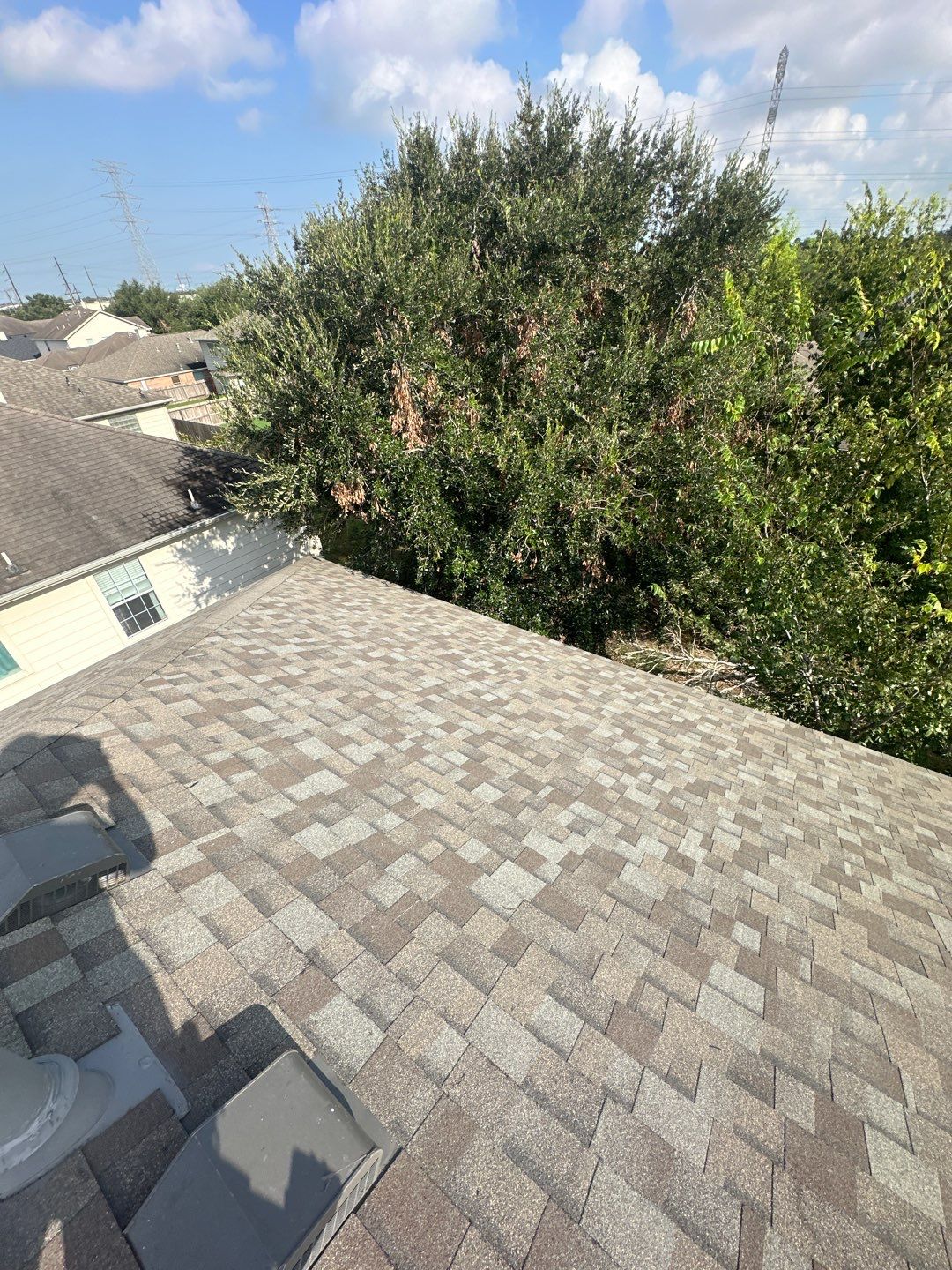 Residential Roofing Installation using Owen's Corning Duration (Lifetime) Shingles by Roof Repair Company