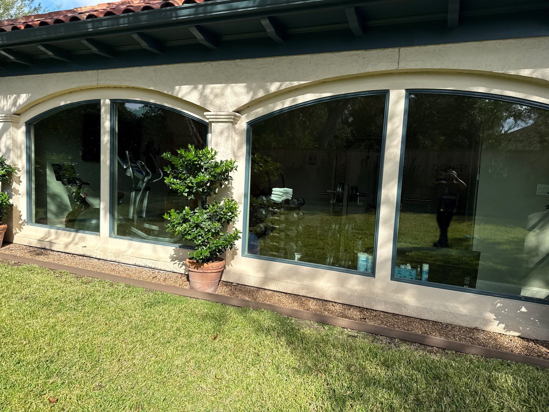 Bellaire Stucco Challenge: Color and Finish Repaired to Client Satisfaction. by Apex Conventional Stucco Llc