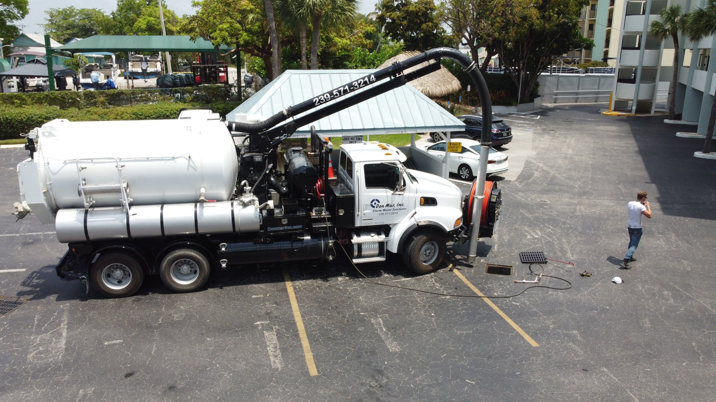Marco Island Condo Stormwater System Maintenance by Don Mar, Inc. Storm Water Solutions