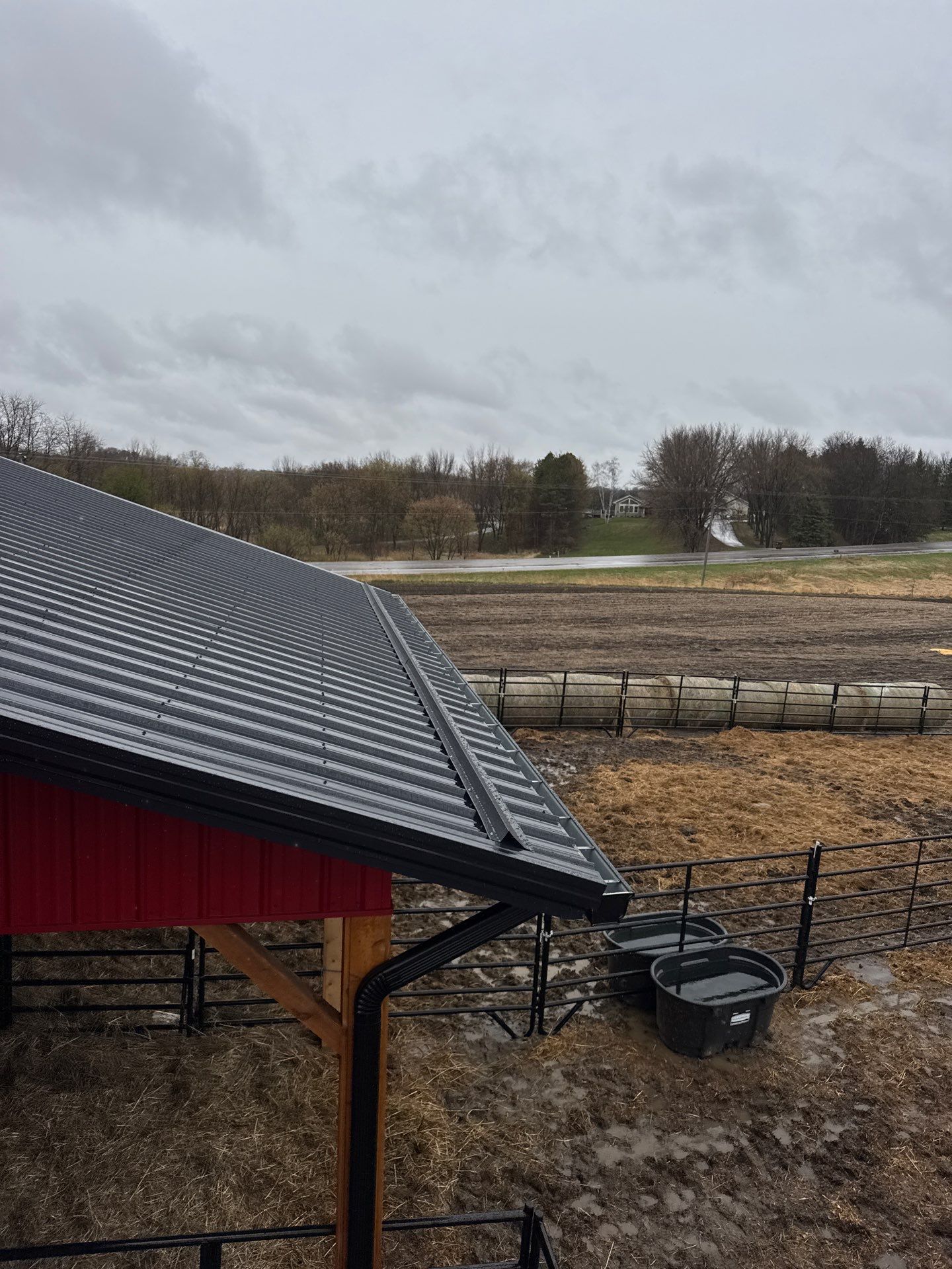 6" Gutter Installation + Snow Guards on Barn by Next Level Seamless Gutters / Exteriors Inc.