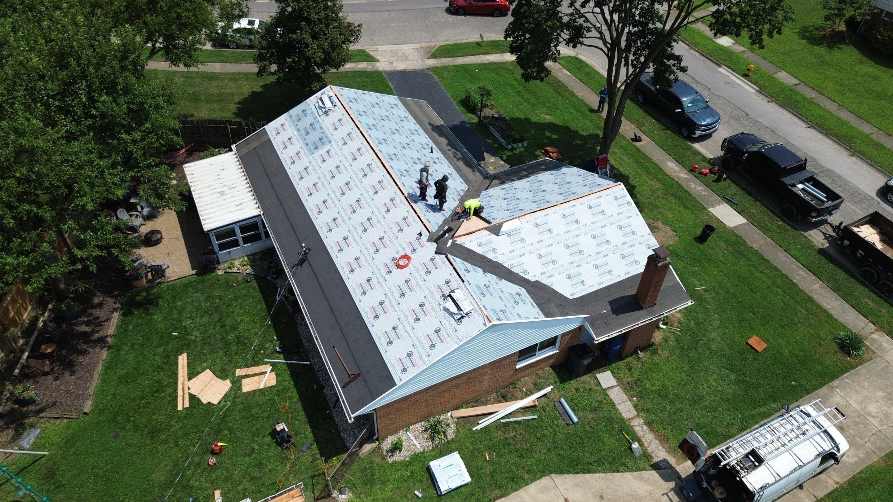 Roof Replacement by Woodring Gutters & Contracting 