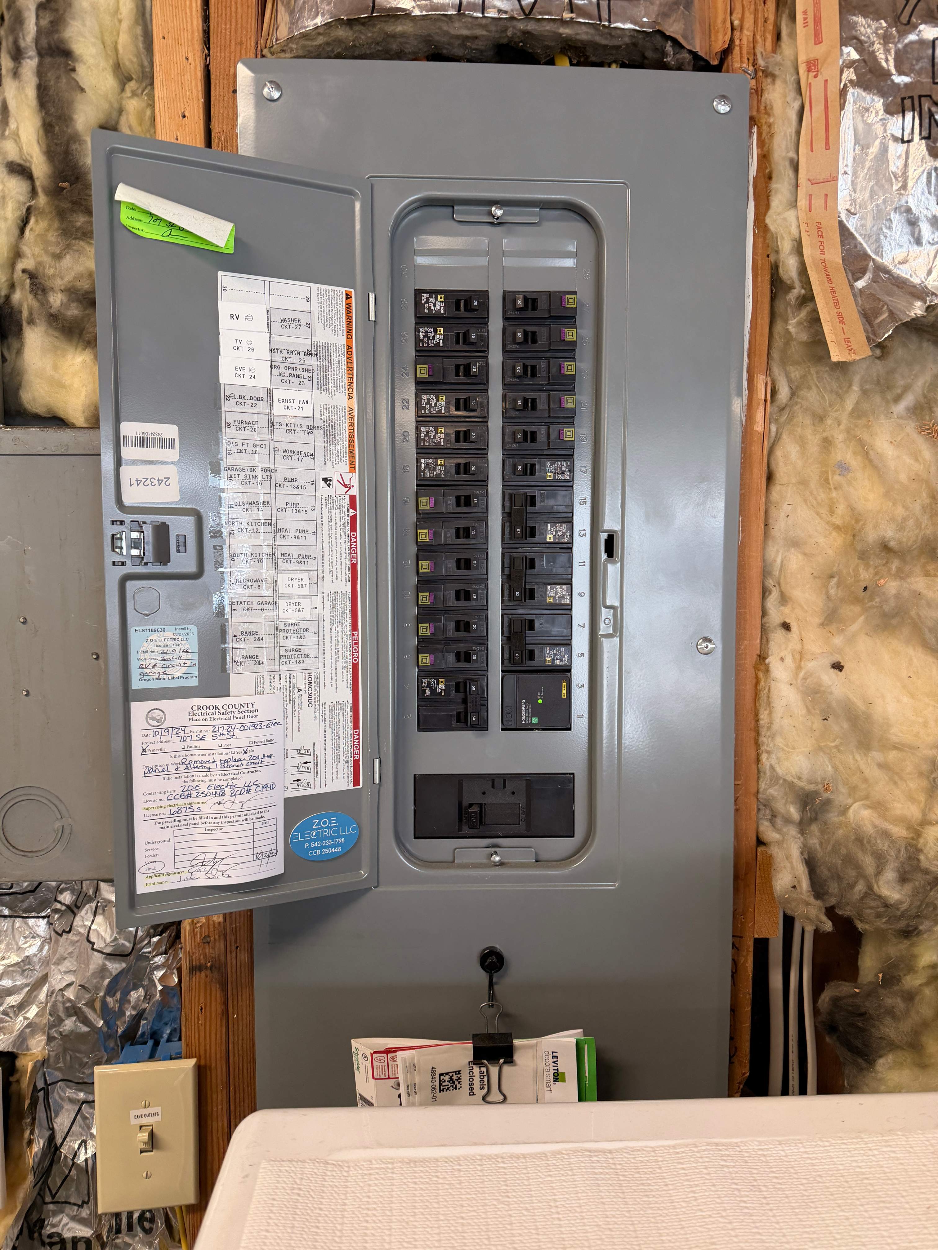 RV Receptacle Install by Z.O.E. Electric LLC