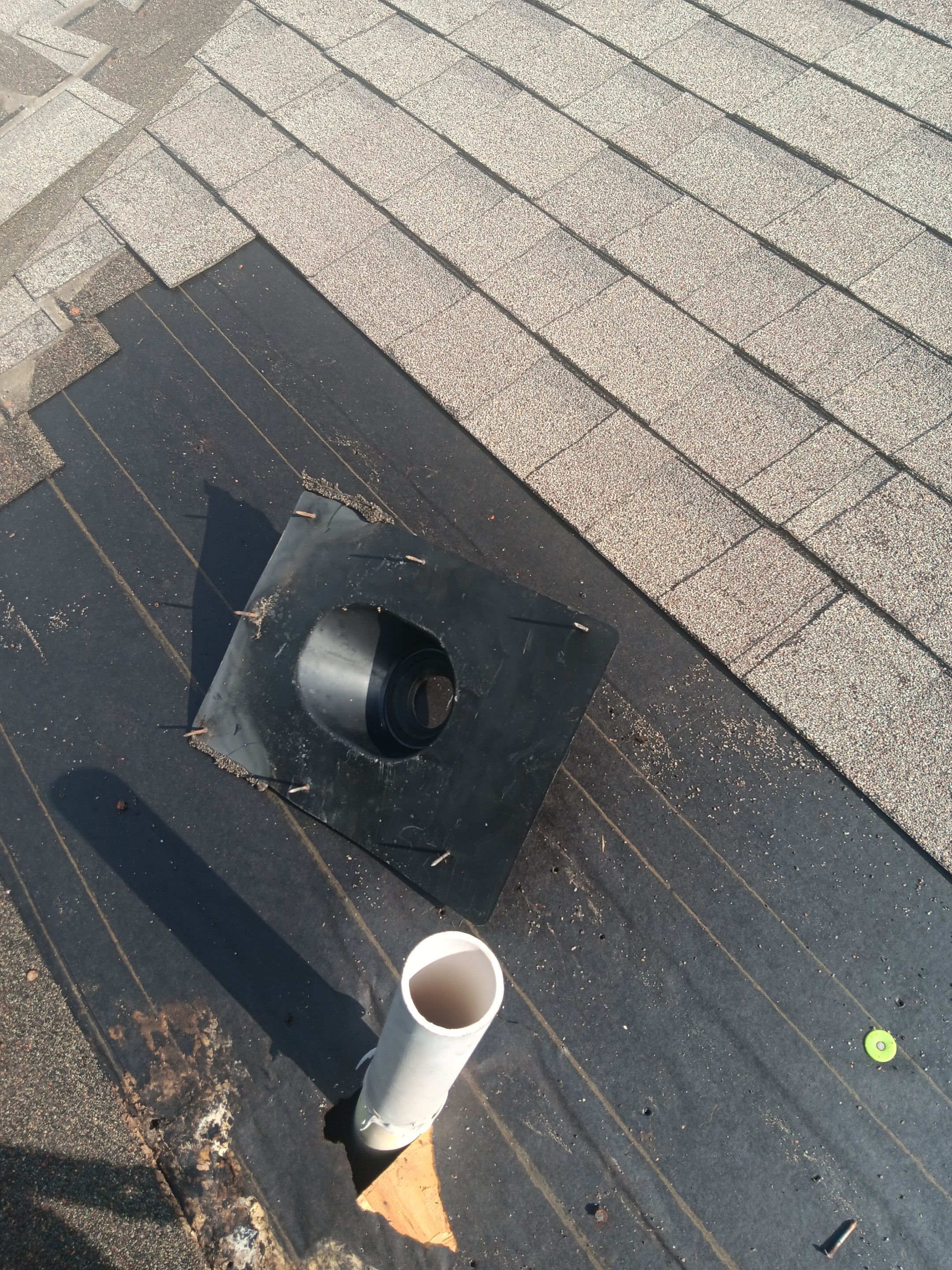 Hail Damage using Owen's Corning Duration (Lifetime) Shingles by Roof Repair Company