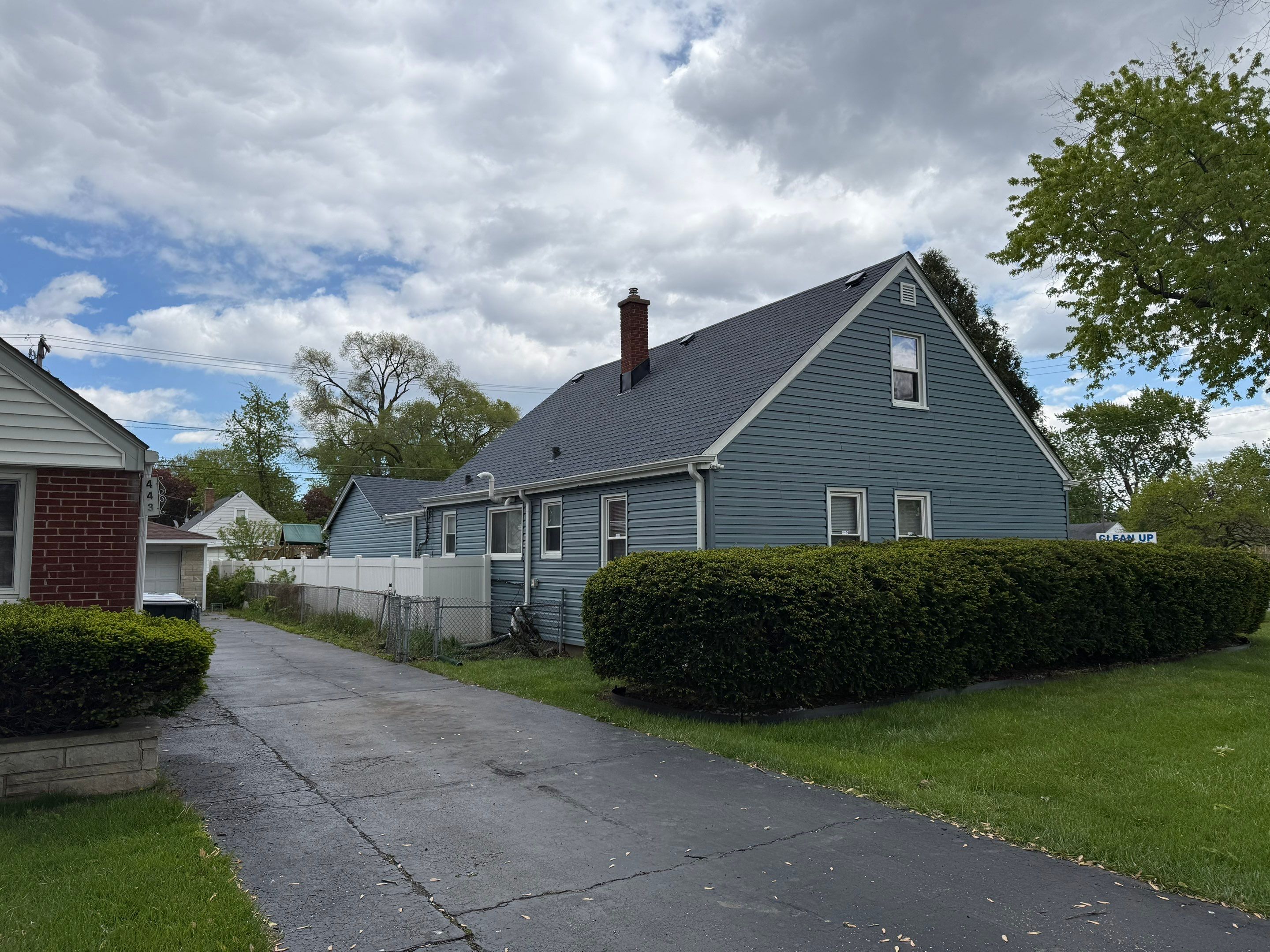 Roof and siding replacement by wind damage by Just Brilliant Restoration JBR