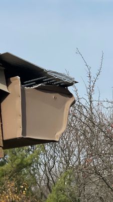 Turtle Shell gutter protection installation in Naperville, IL 60565, photograph 11