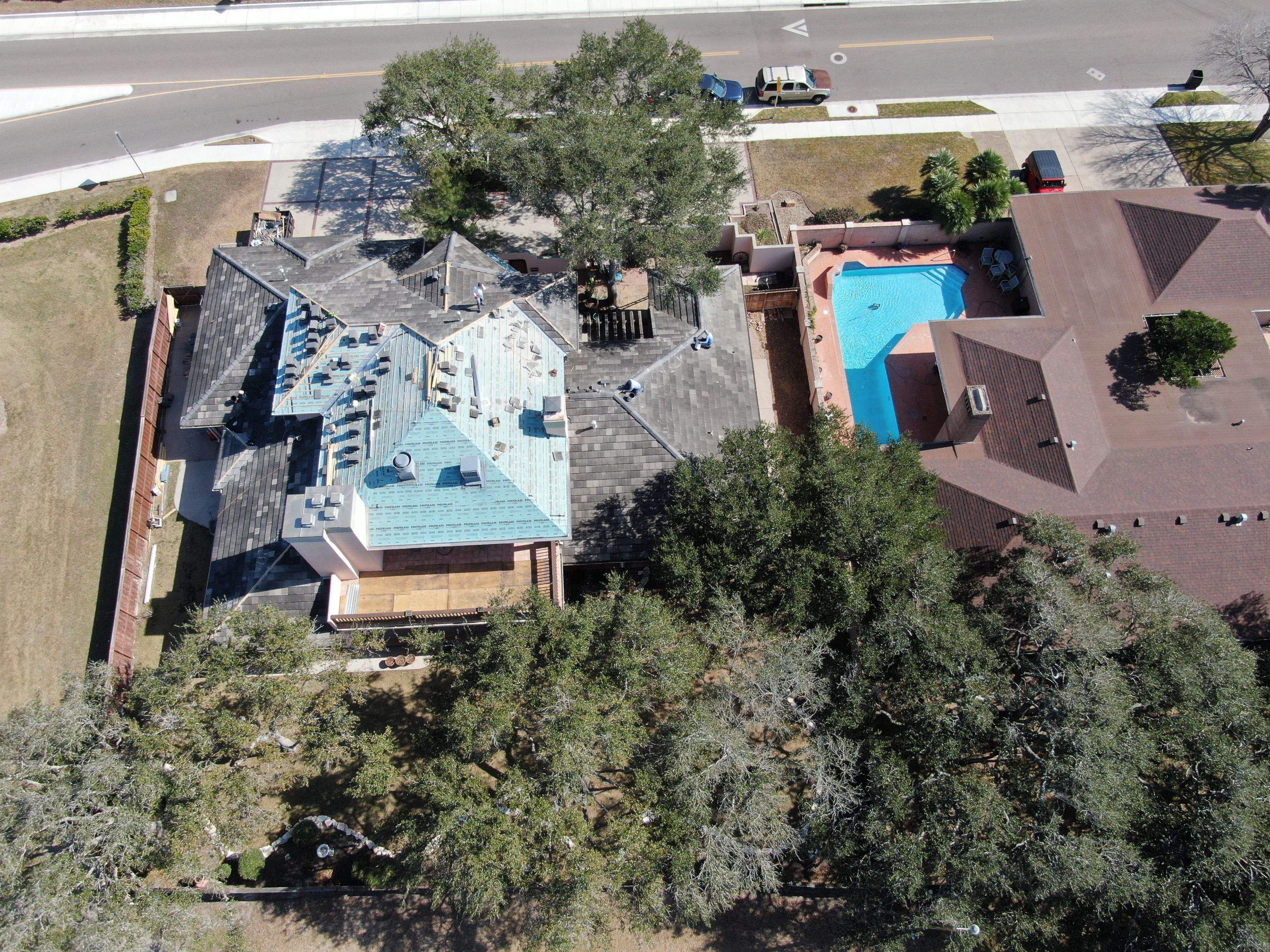 Golf Course Mansion on the Green, in the Heart Of Corpus Christi by Bayfront Roofing and Construction