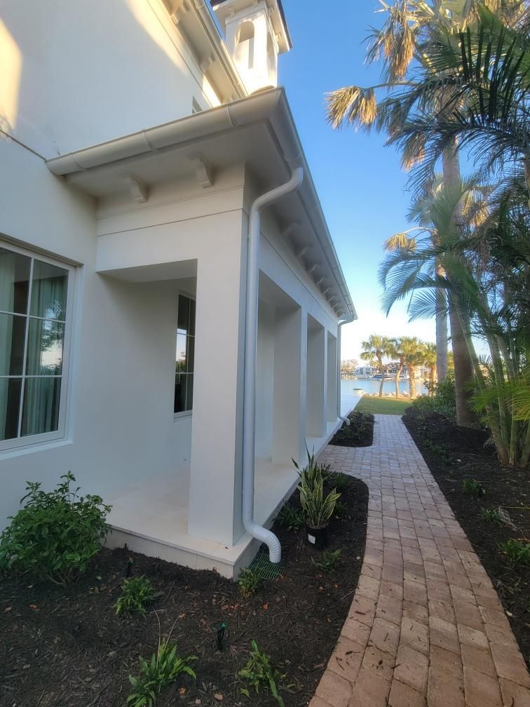 Residential Seamless Gutter Maintenance  by Gutter Professors