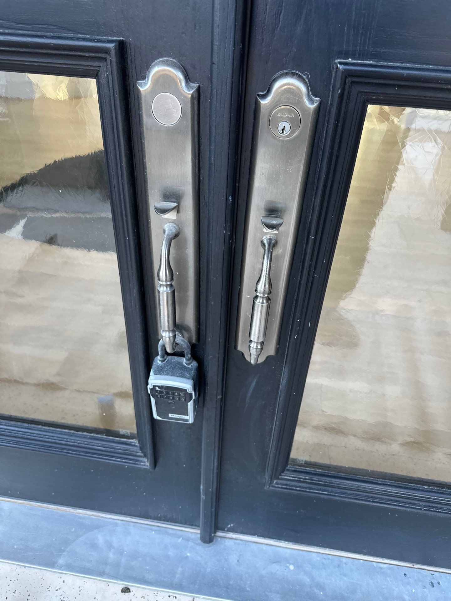 Custom Arched Metal Entry Door Installation in Plano by Solara Custom Living