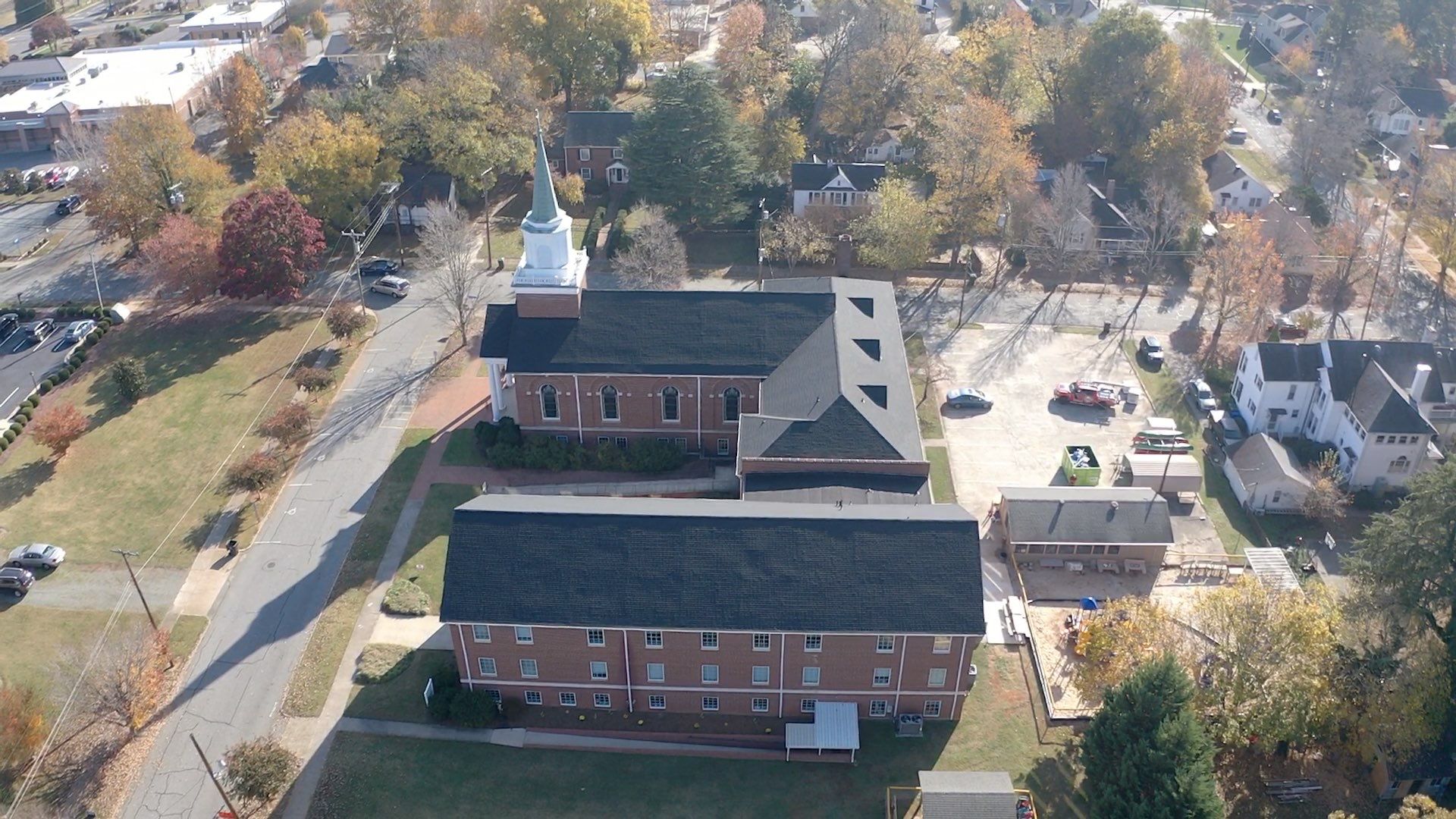 Mebane United Methodist Church by Just In Time Roofing and Restoration