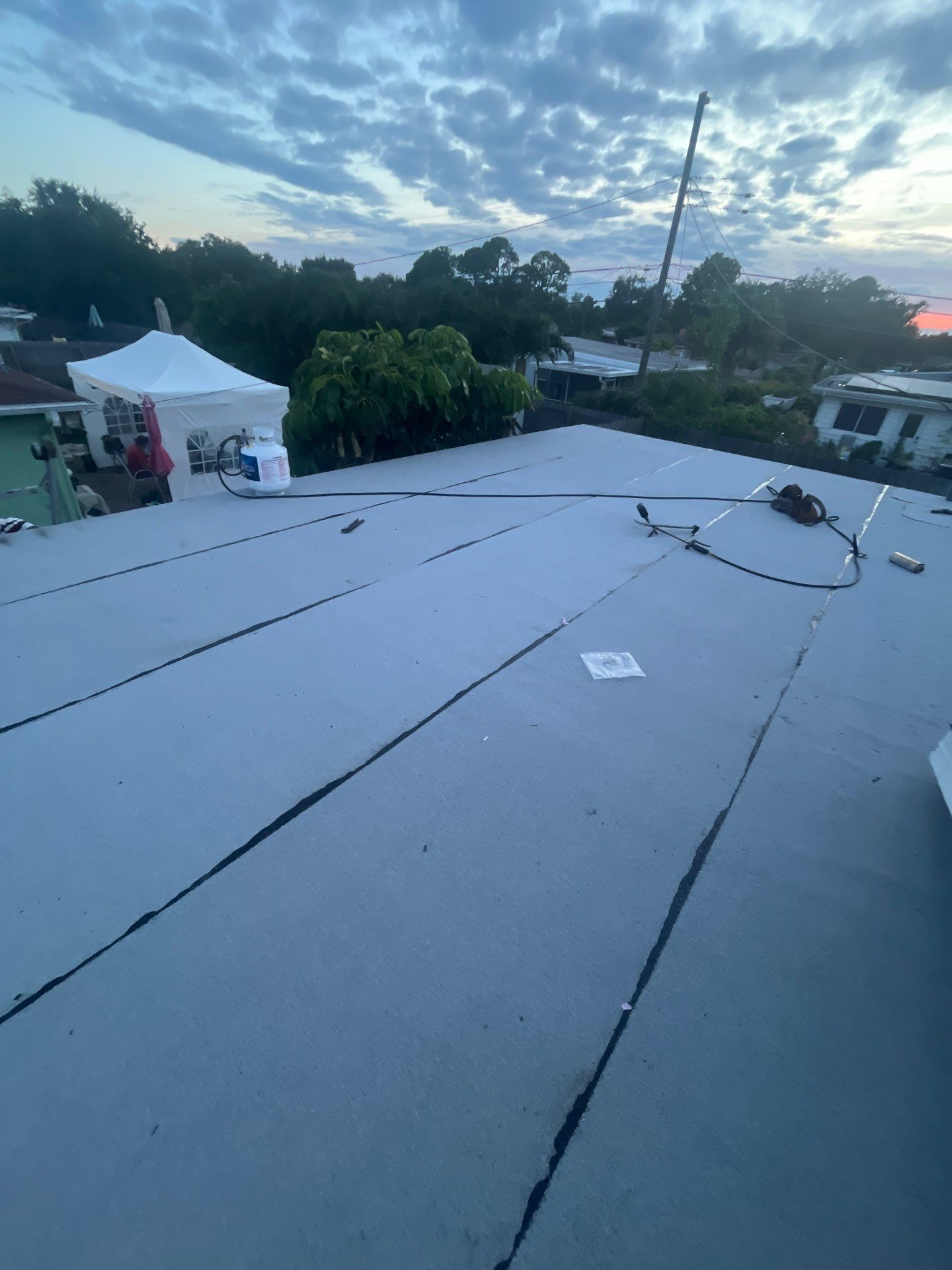 Project in St. Petersburg 33702 by Mitchell Roofing Company LLC